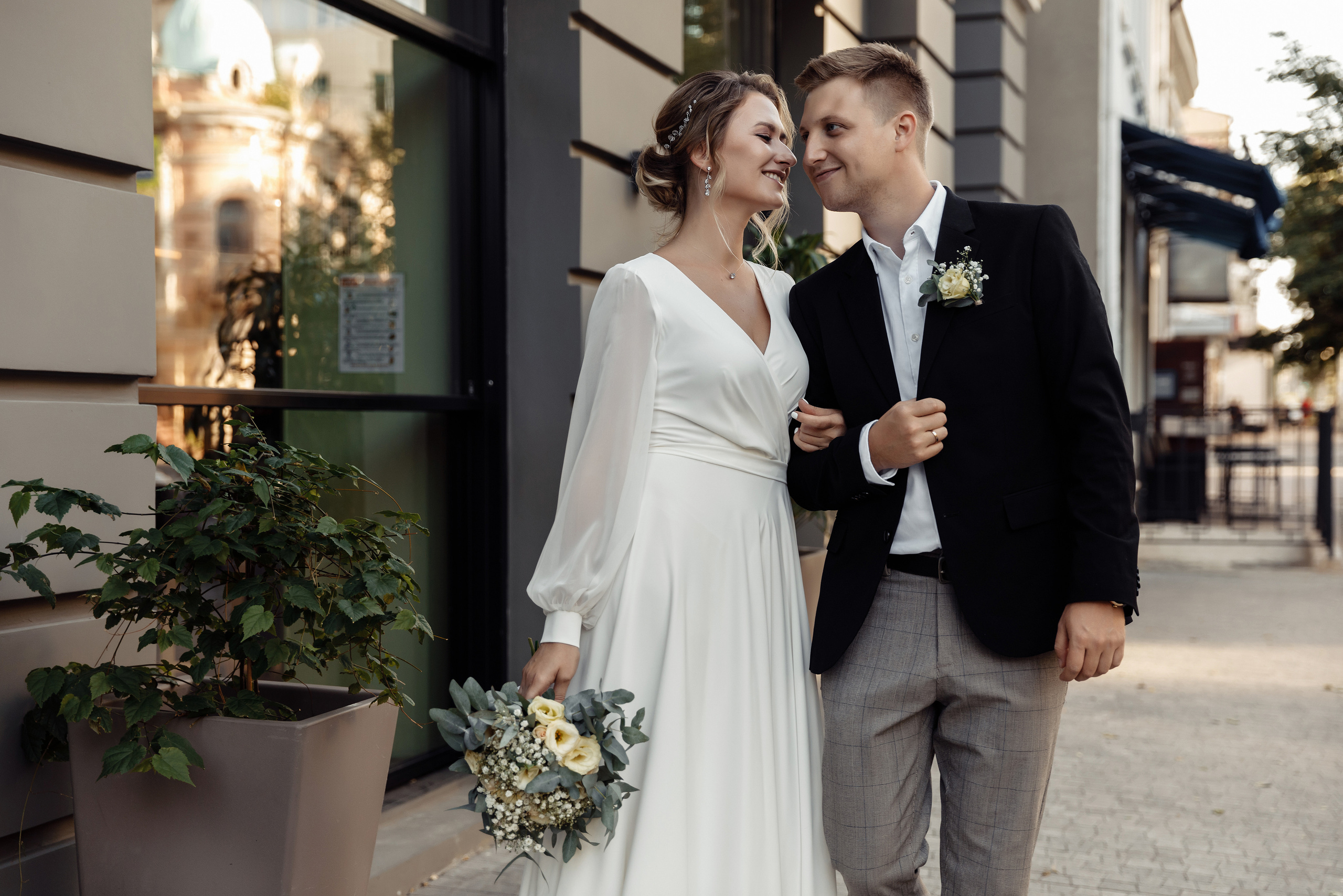 Прогулка по городу Егор и Екатерина. Фотограф Вячеслав Майстренко