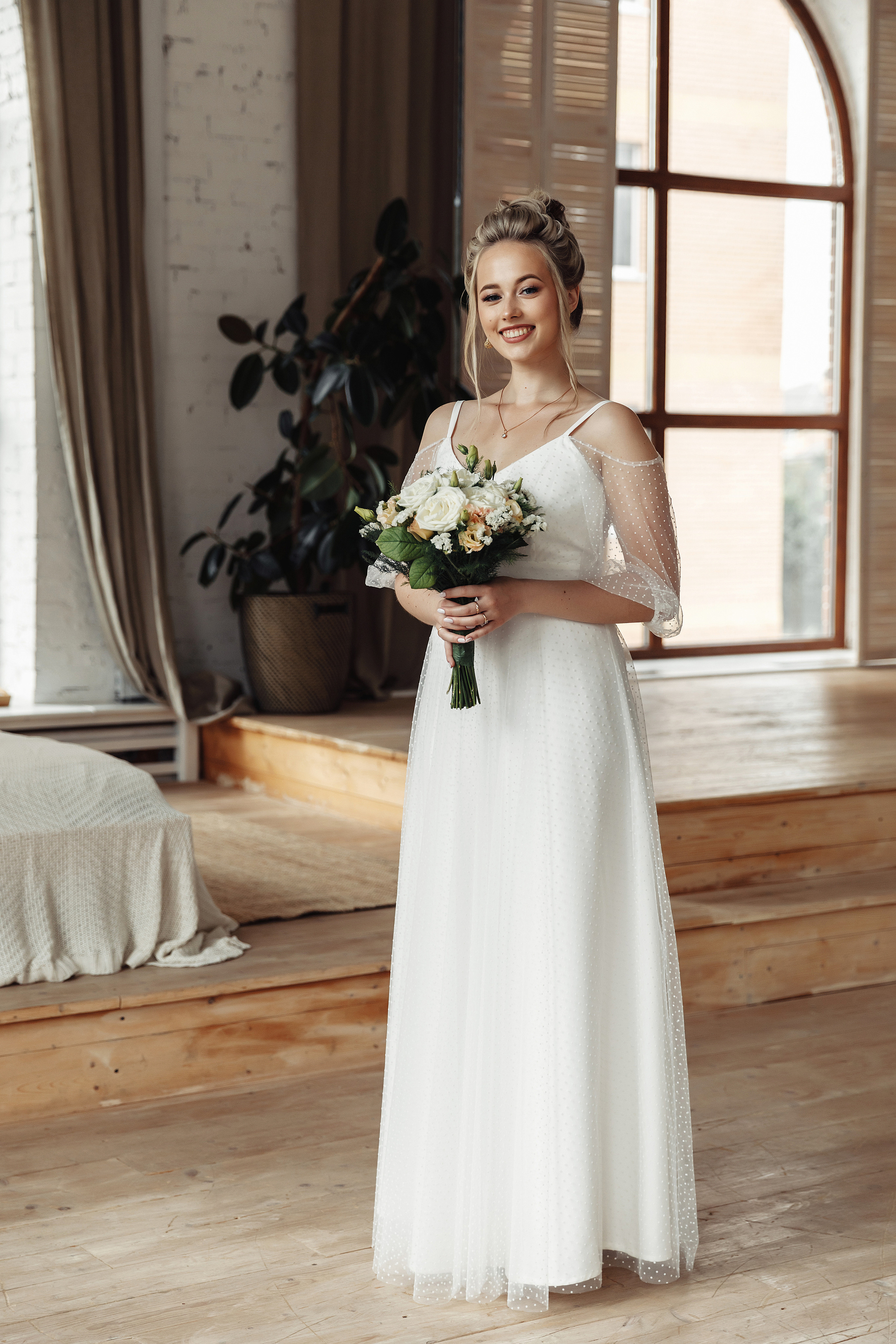 Съёмка в уютной студии Александр и Радмила. Фотограф Вячеслав Майстренко