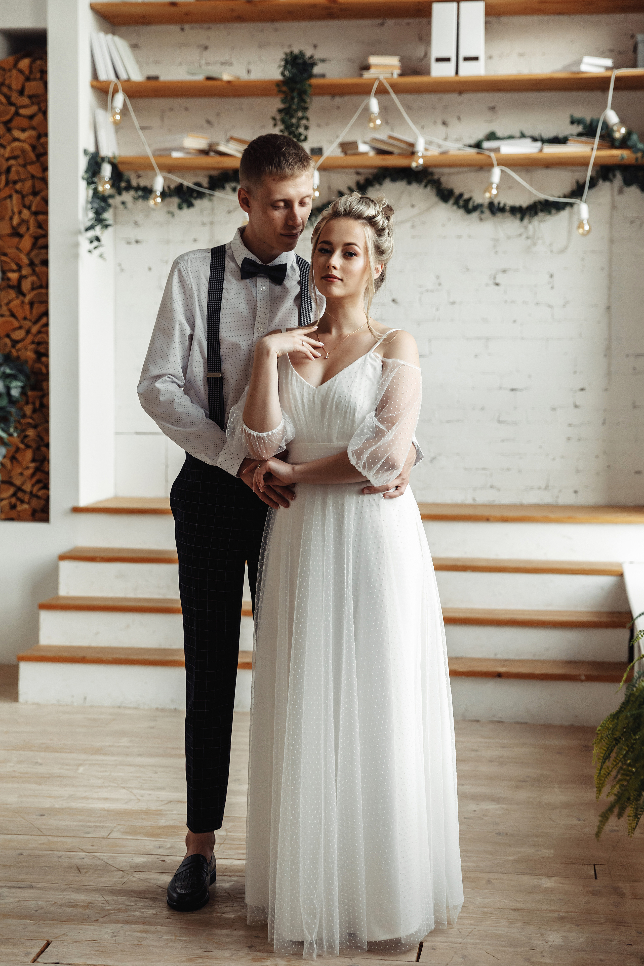 Съёмка в уютной студии Александр и Радмила. Фотограф Вячеслав Майстренко