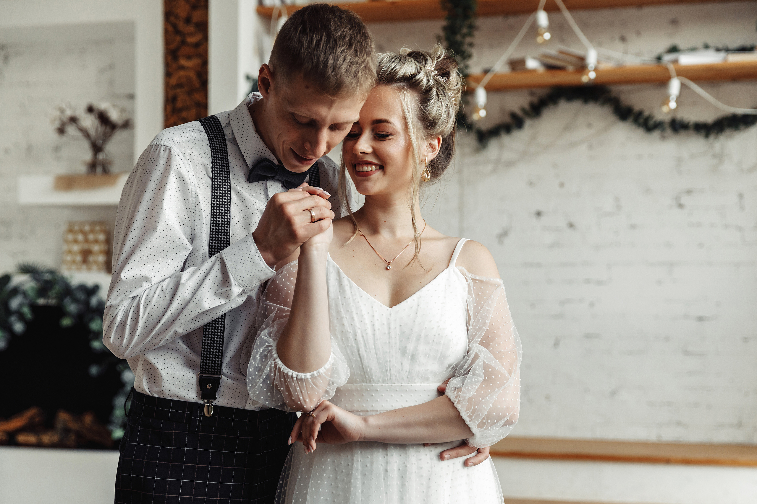 Съёмка в уютной студии Александр и Радмила. Фотограф Вячеслав Майстренко