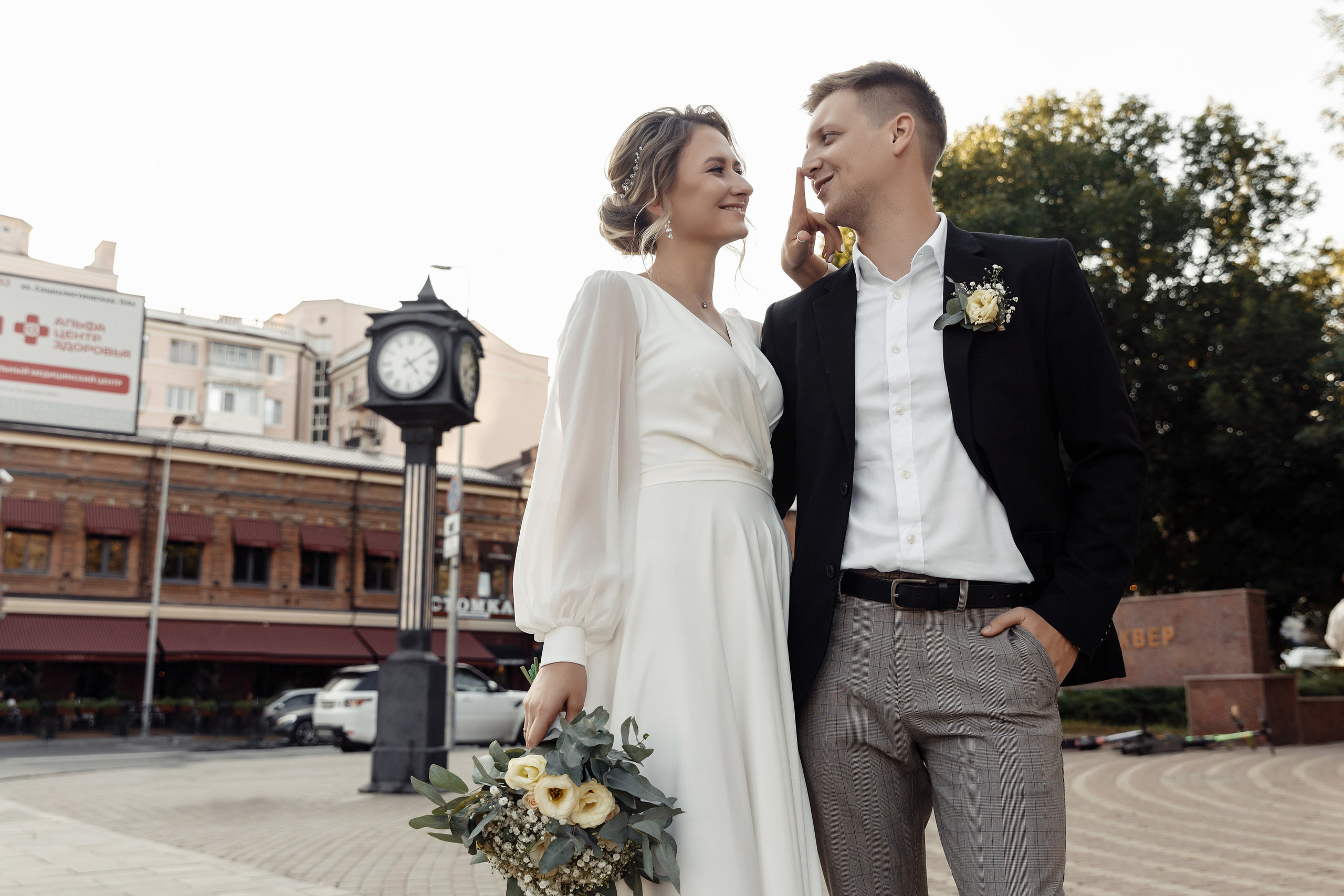 Прогулка по городу Егор и Екатерина. Фотограф Вячеслав Майстренко