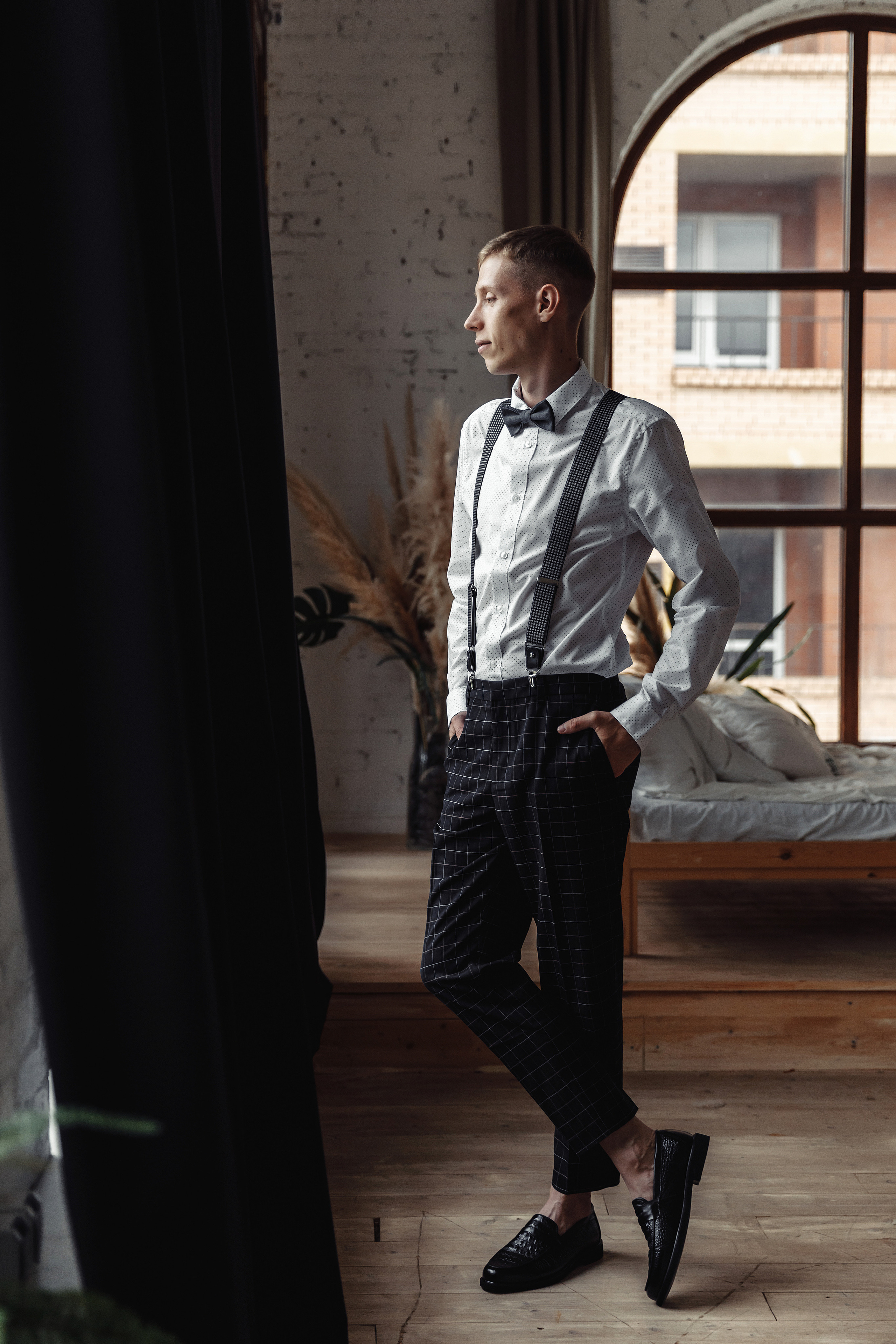 Съёмка в уютной студии Александр и Радмила. Фотограф Вячеслав Майстренко