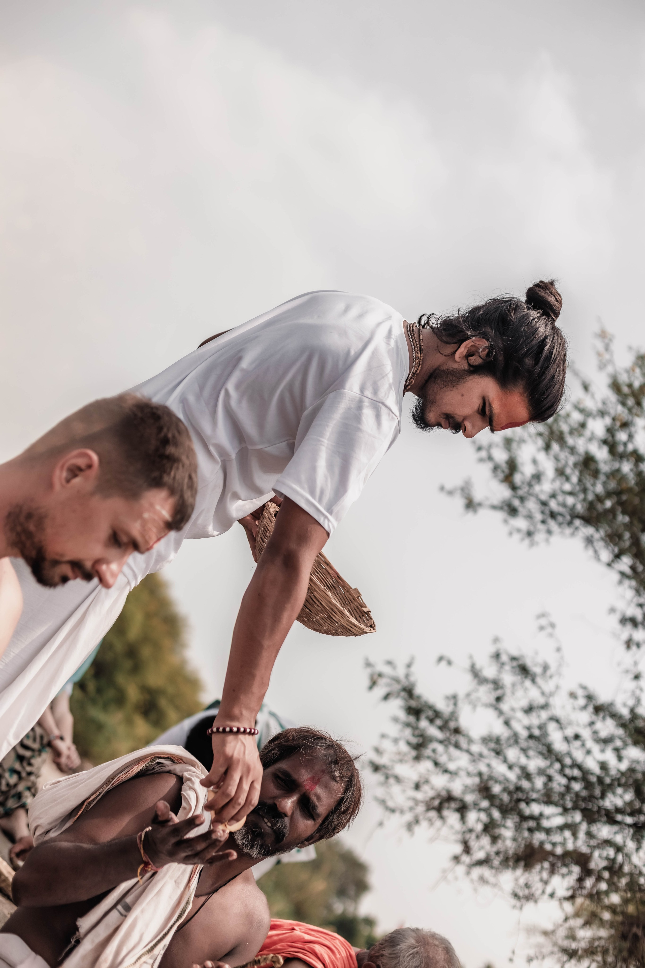 Pitri Paksha yagyas & poojas Devraha Baba ji ashram. Mariam Bagdasaryan