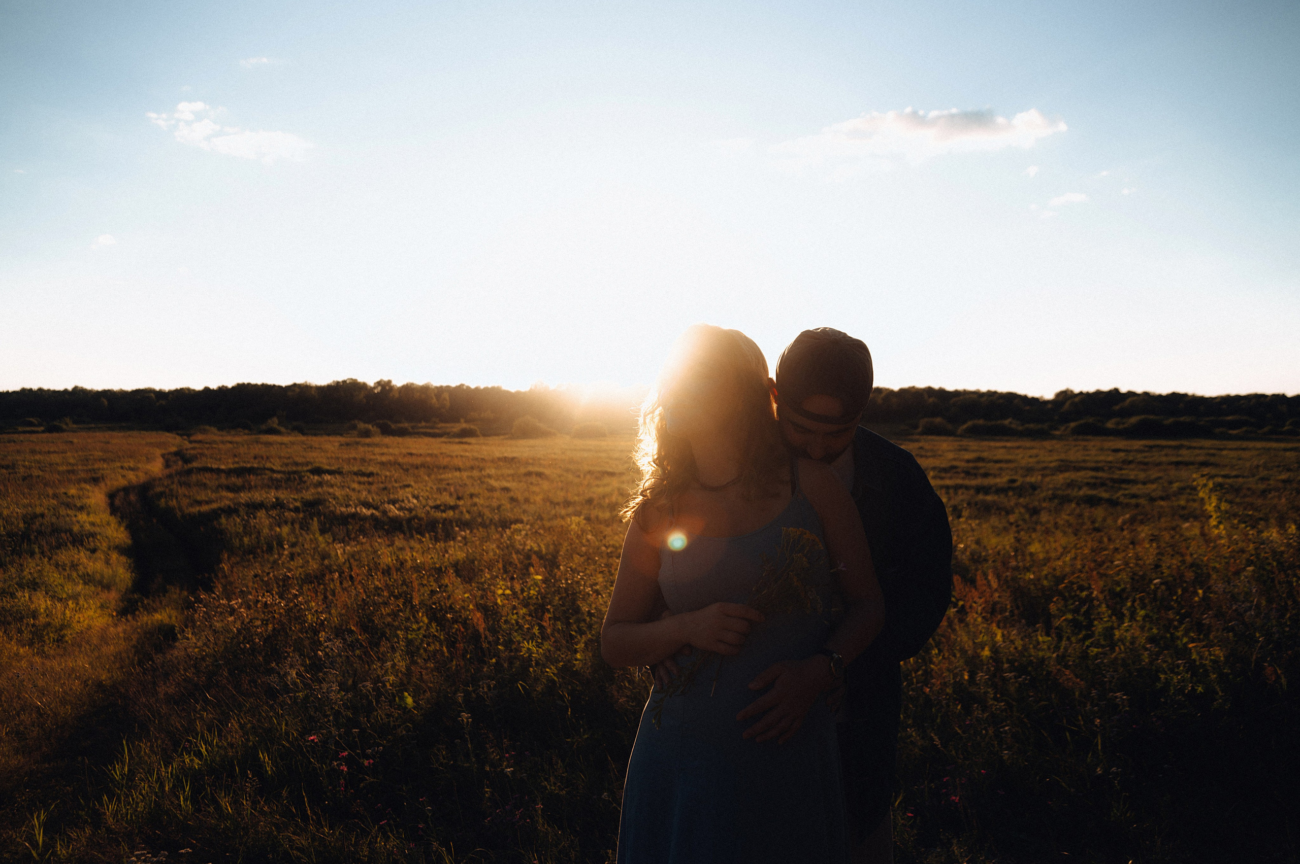 Лес.закат.Вика и Денис. Детский и семейный фотограф Катерина Мишина