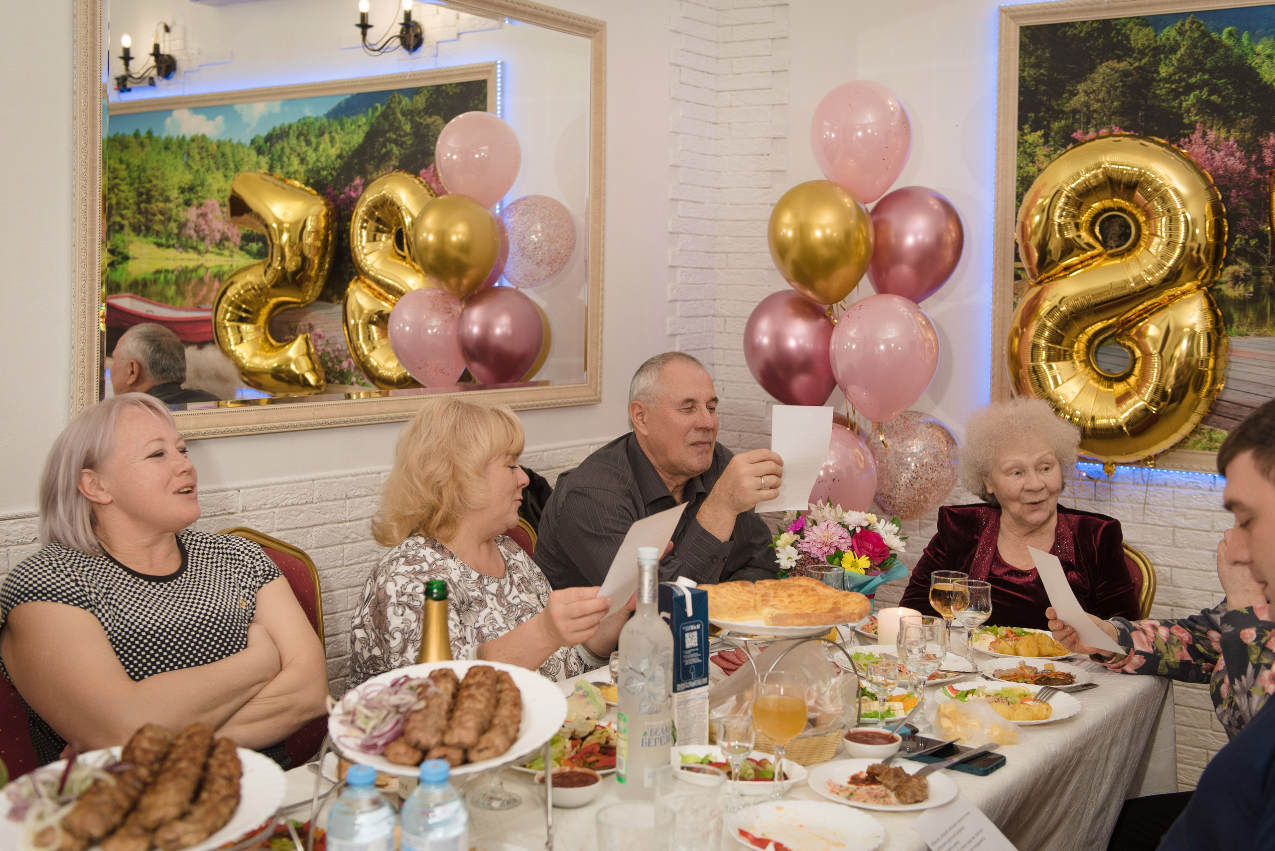 Юбилей Эммы. Семейный фотограф Саратов Маргарита Куликова