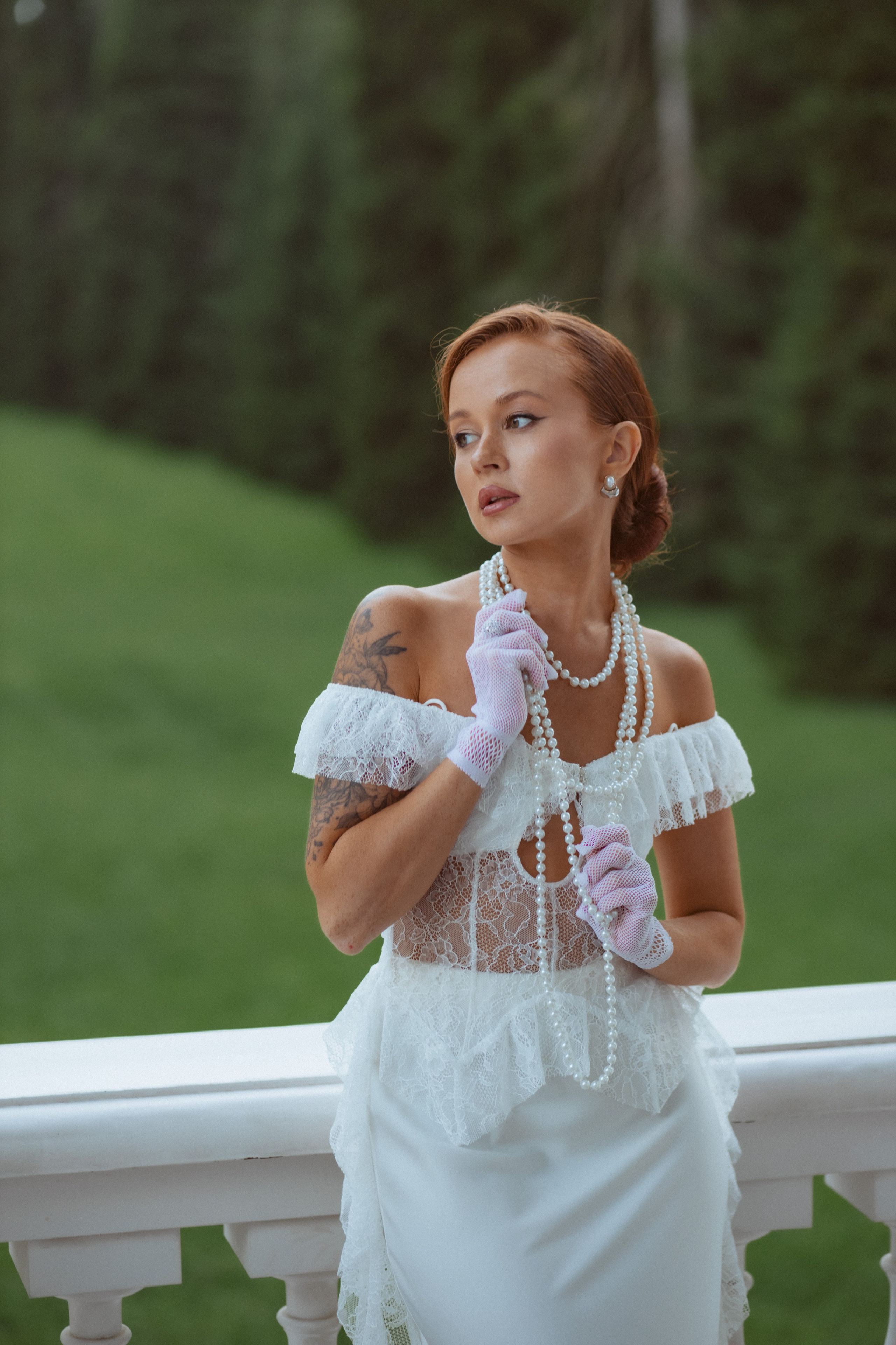 Фотосессия в парке летом Ораниенбаум