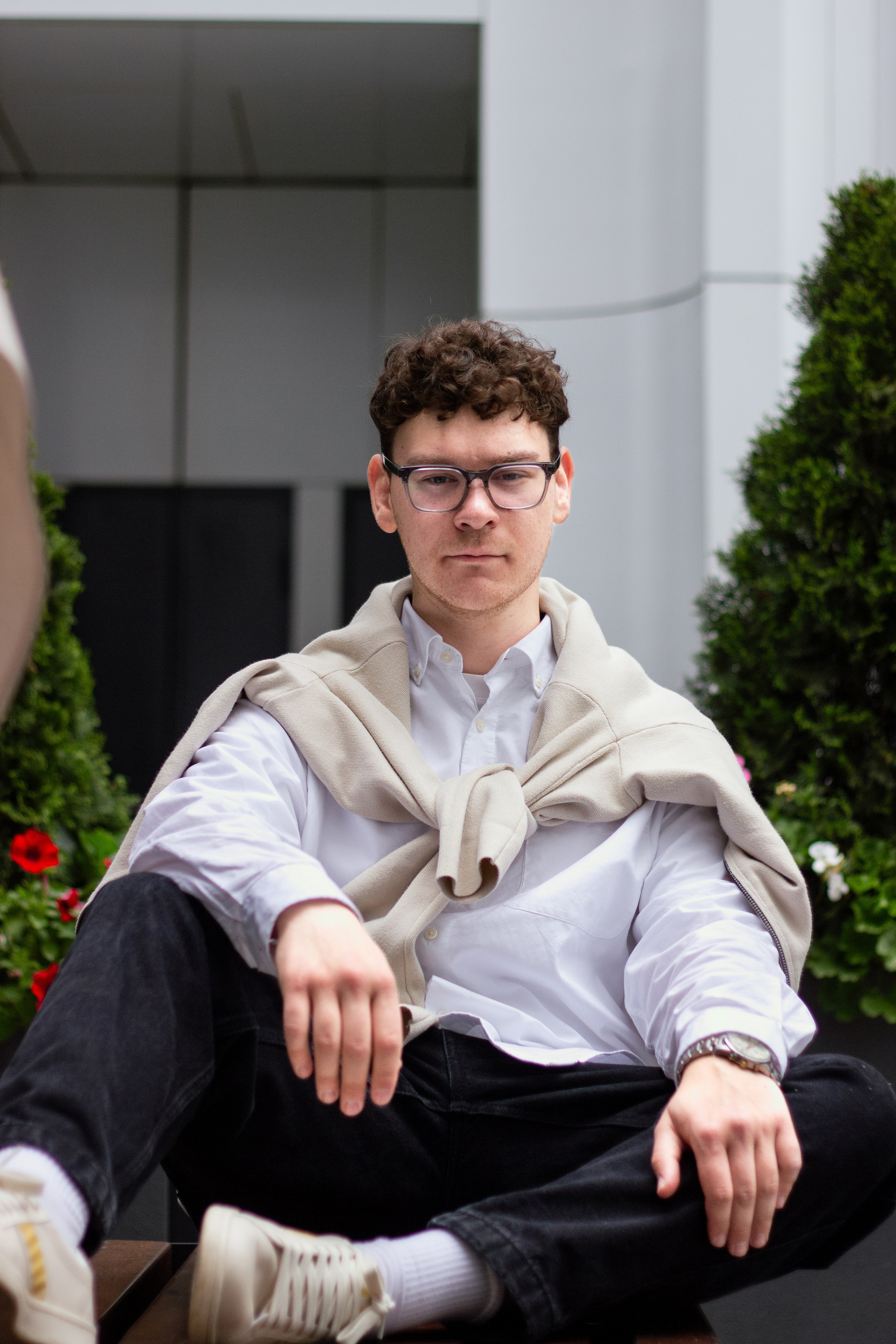 Илья в Бизнес-центе Аквамарин. Портретный фотограф Москва Юлия Трякина