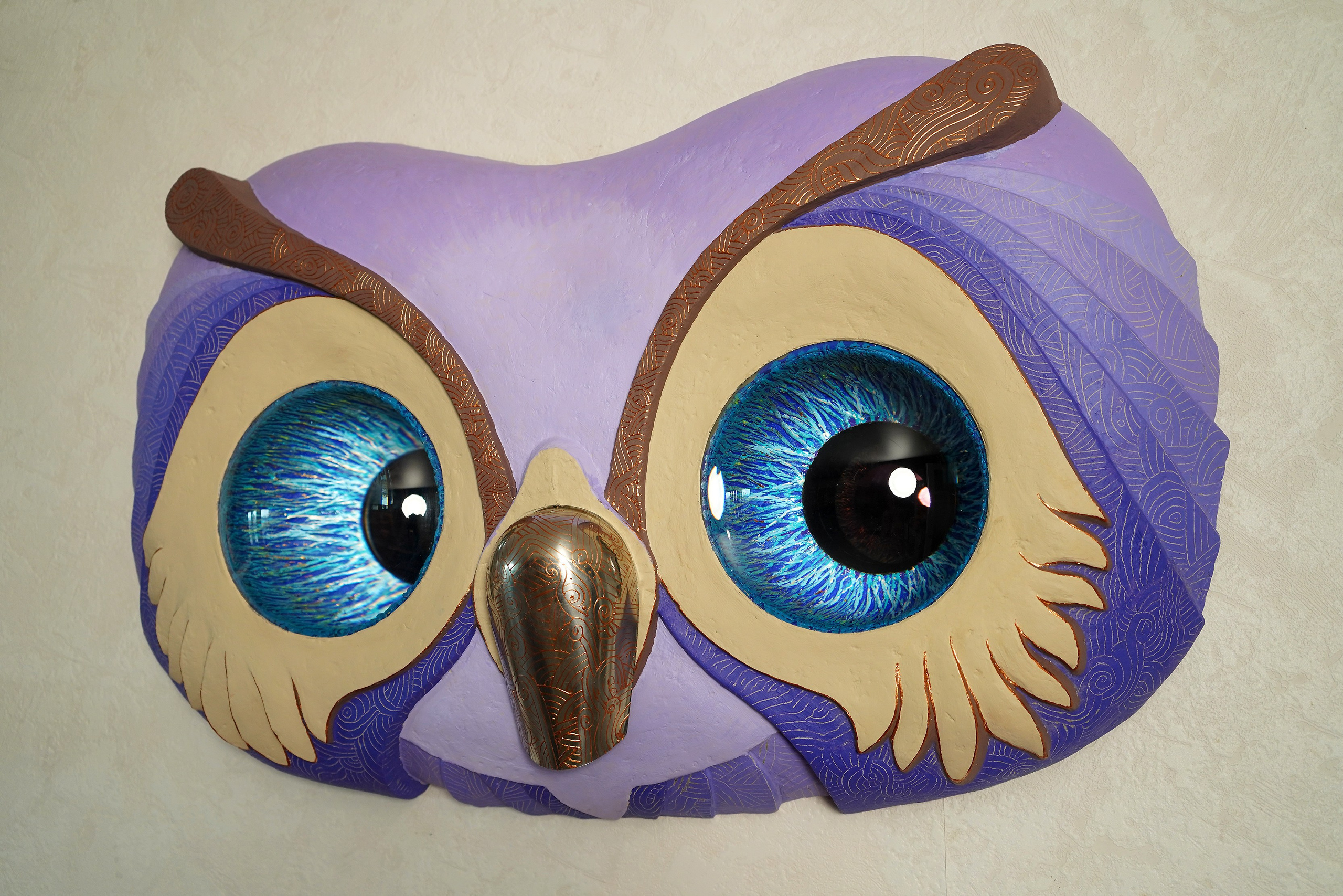 Мудрая сова. Скульптор в Екатеринбурге Лобанов Сергей