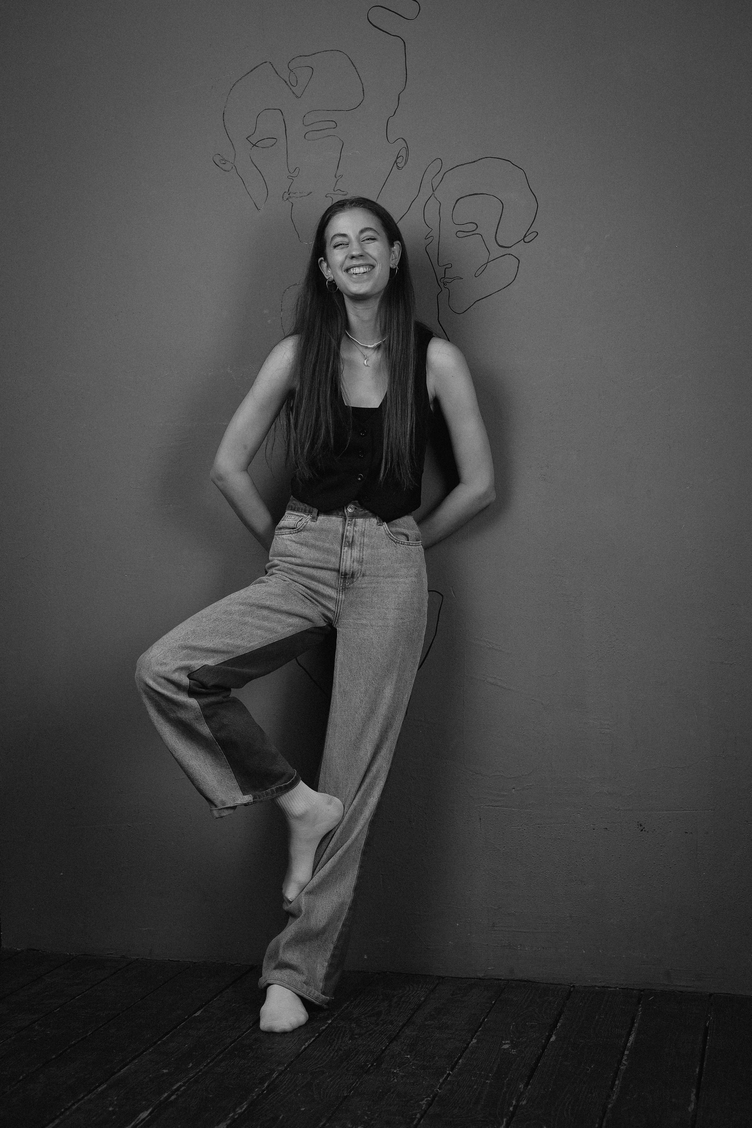 Студийная съемка актрисы. Евгения Волошина Фотограф Москва / Белгород