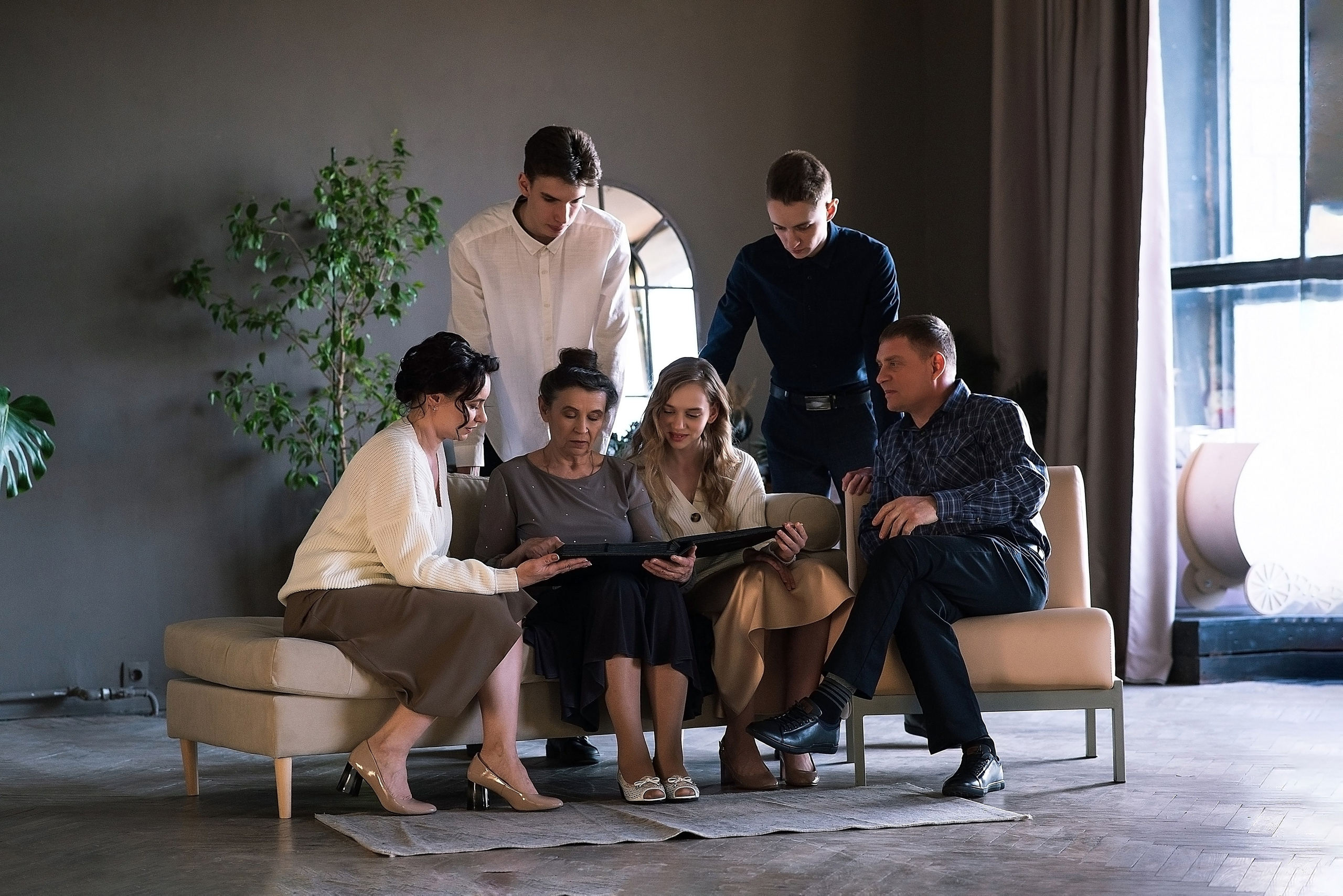 Семейная эстетика в студии. Главная