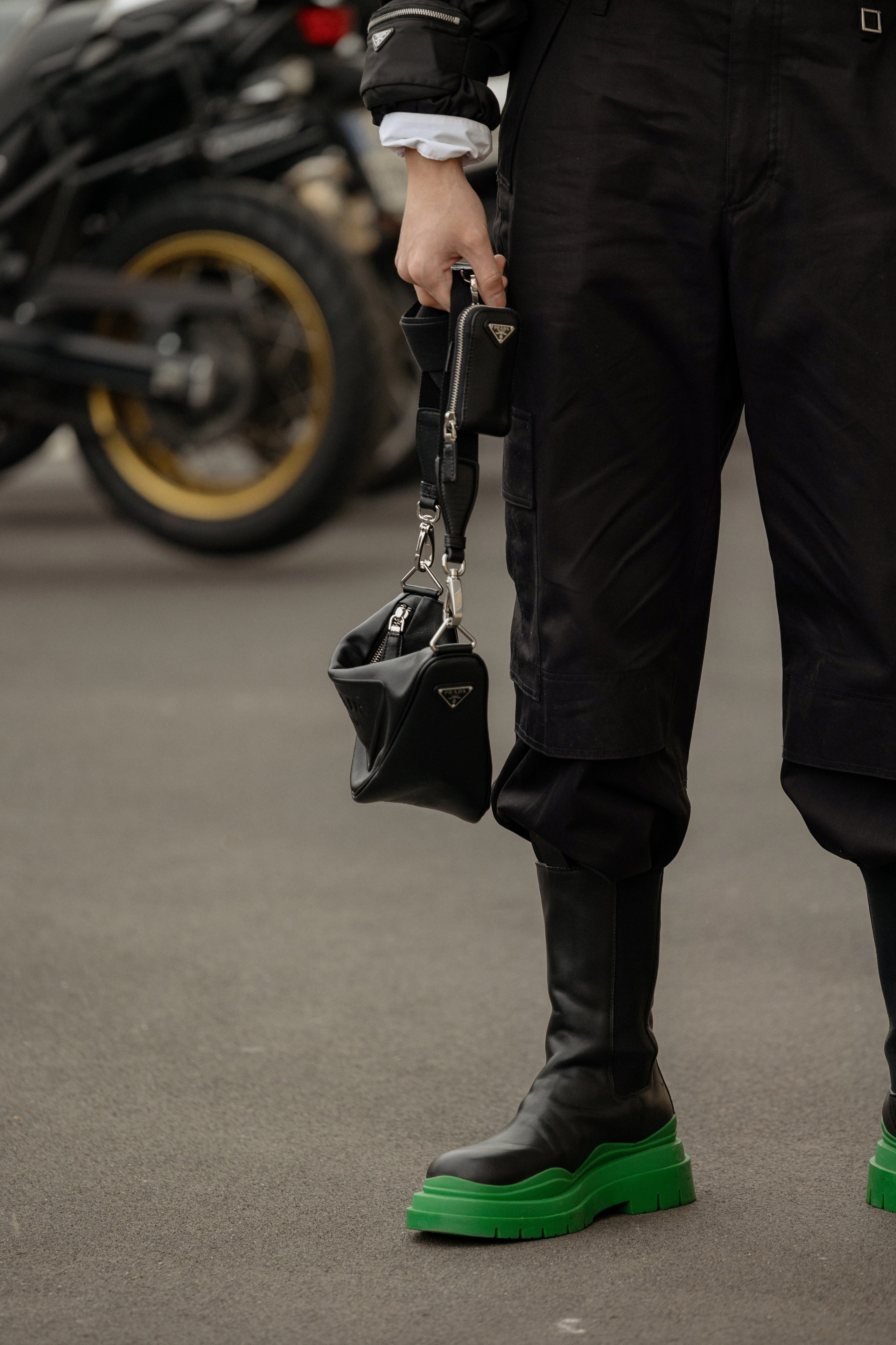 Milan Mens fashion week FW 24/25 PRADA. Photographer in Milan Ivan Goncharov