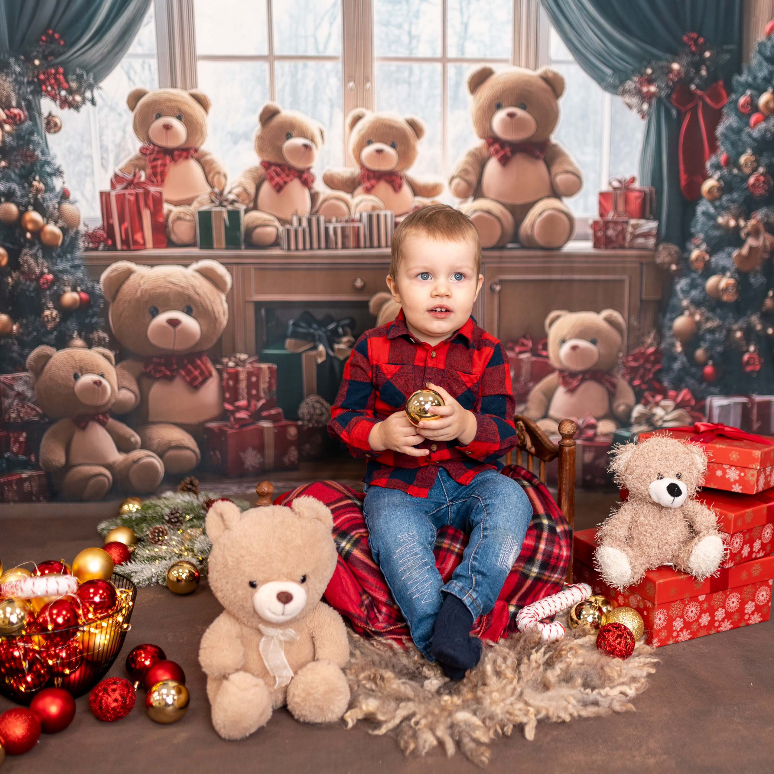 Новогодние. Фотограф новорожденных. Детский и семейный фотограф Марьяна Юдина