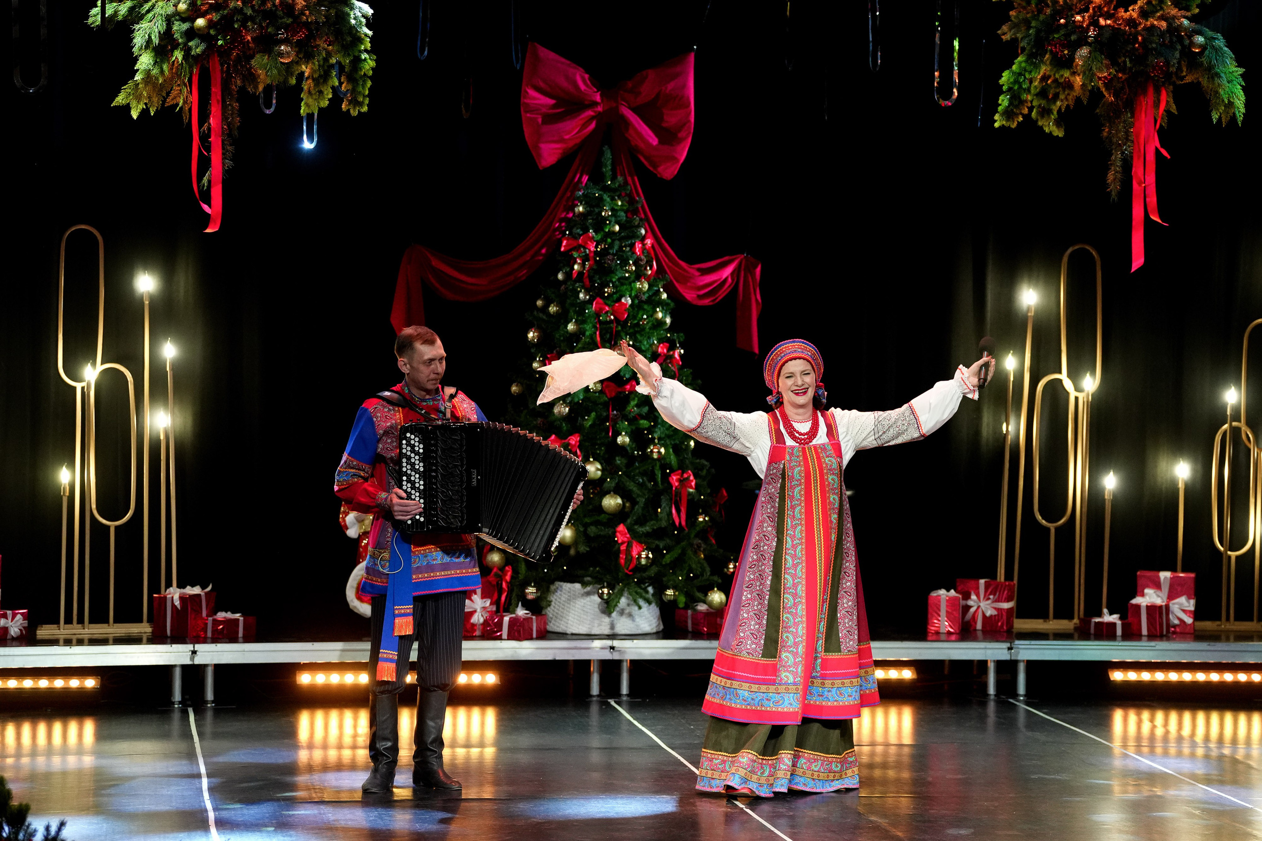 Новогодний концерт в Театре Ростова Великого. Репортажный фотограф Сергей Сажин г. Ярославль