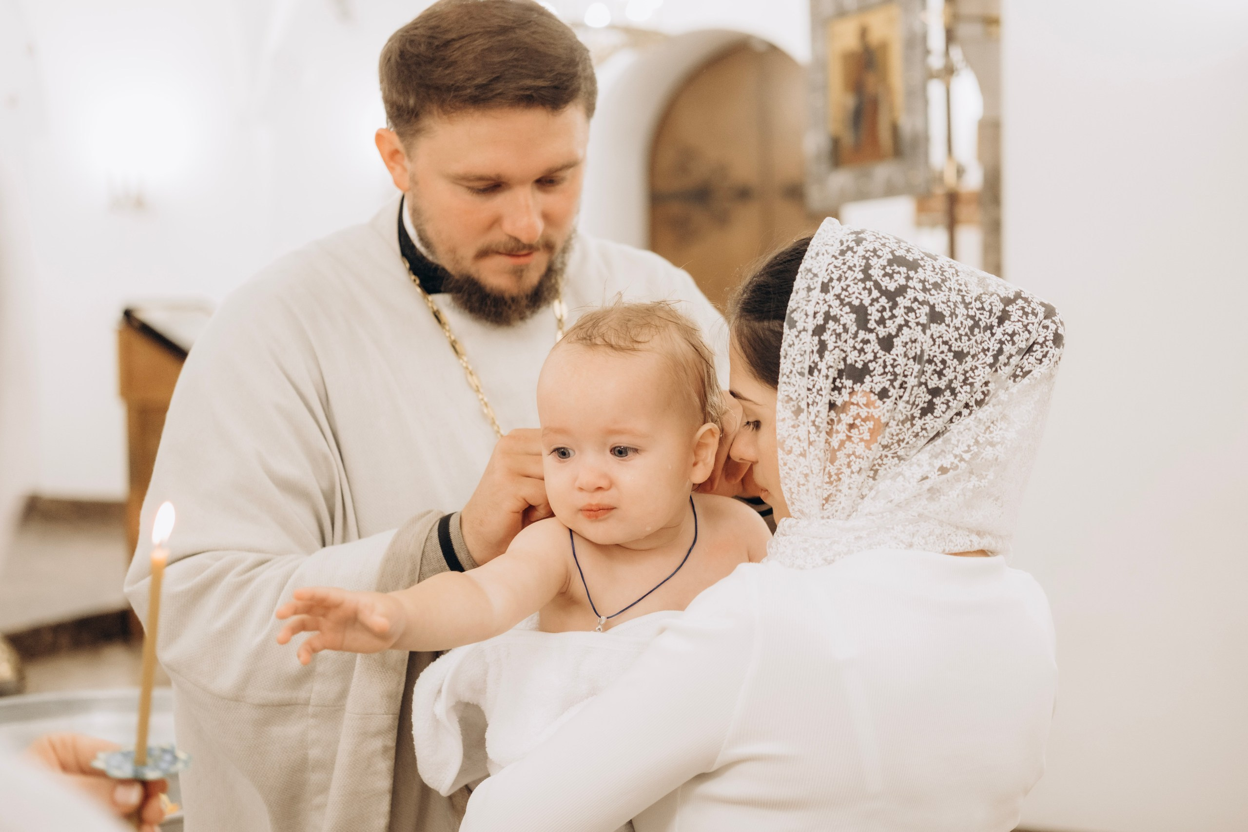 Крещение Дмитрия и Тихона. Главная