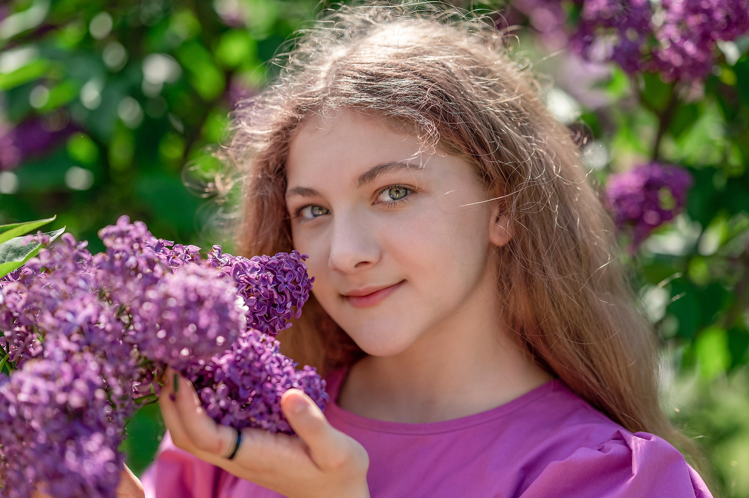 Сирень. Детский и семейный фотограф г. Москва Оксана Катаджи