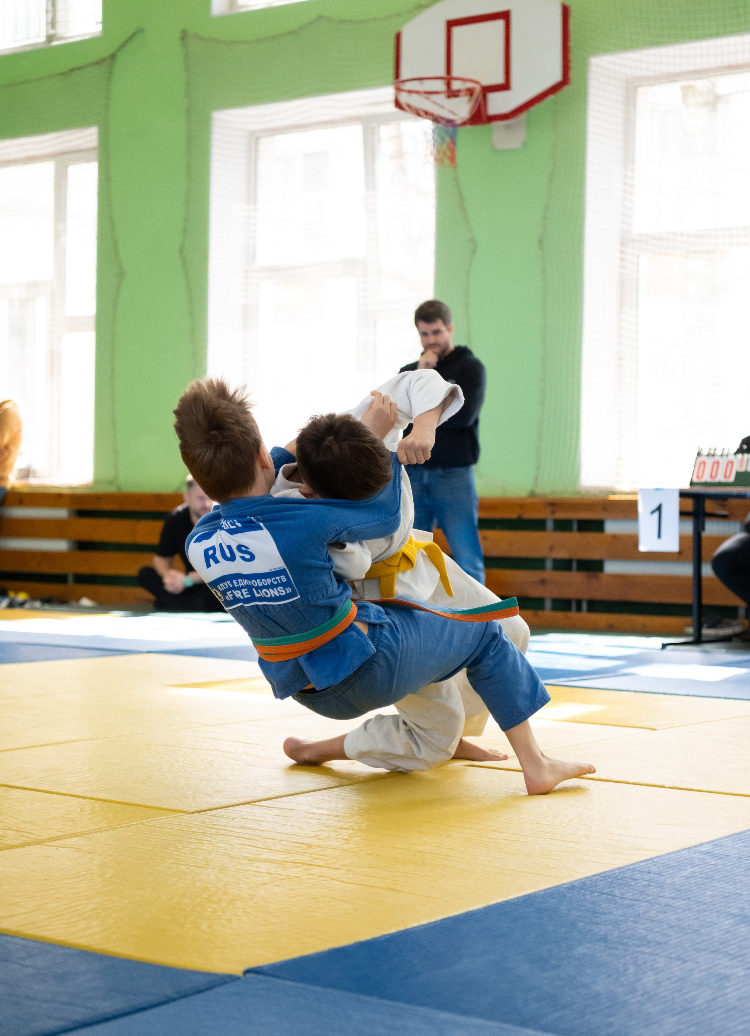 Спортивные соревнования по Дзюдо. Детский и семейный фотограф г. Москва Оксана Катаджи