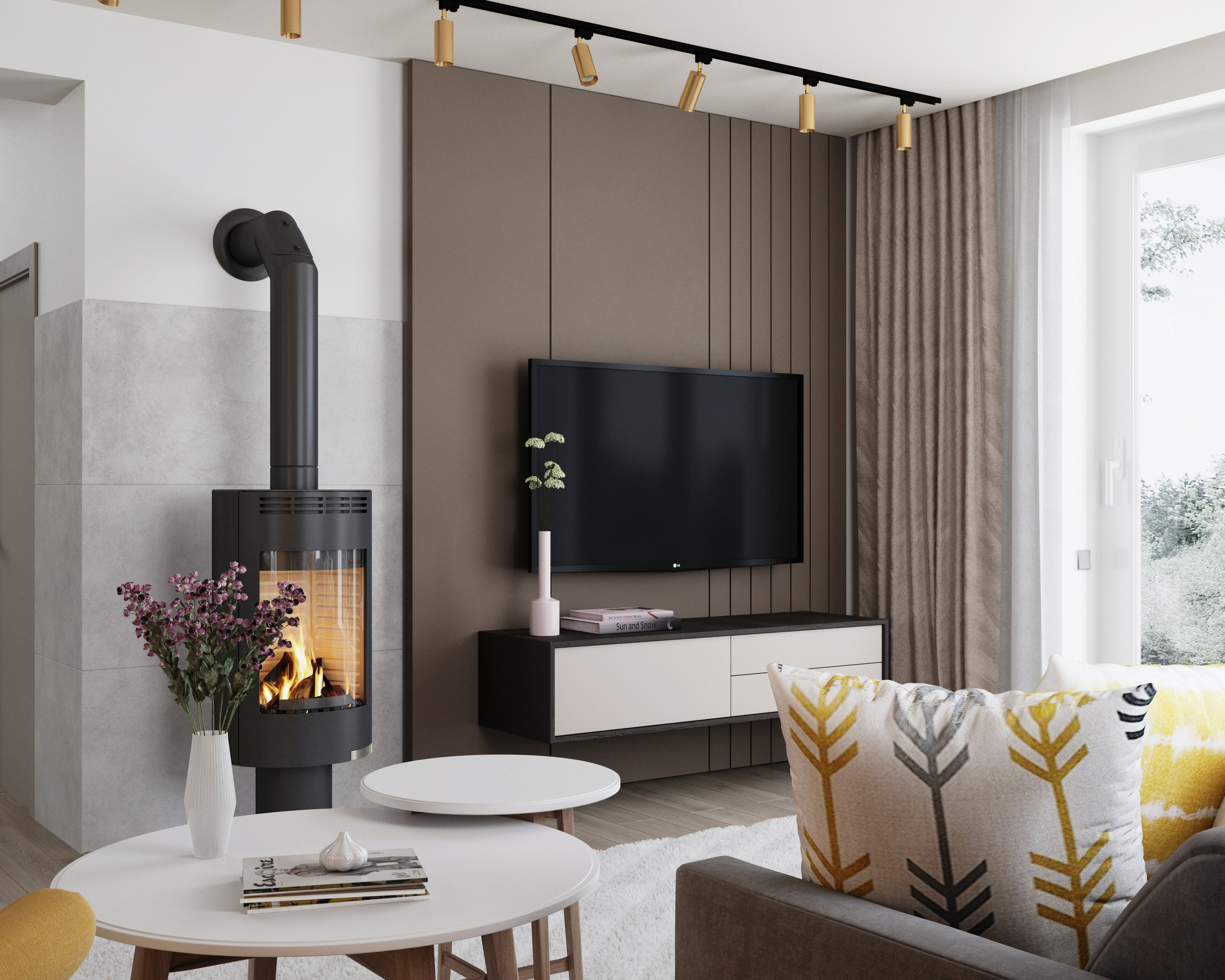 Визуализация дома 78 m². Заказать 3d визуализацию интерьеров — Дарья Веденёва