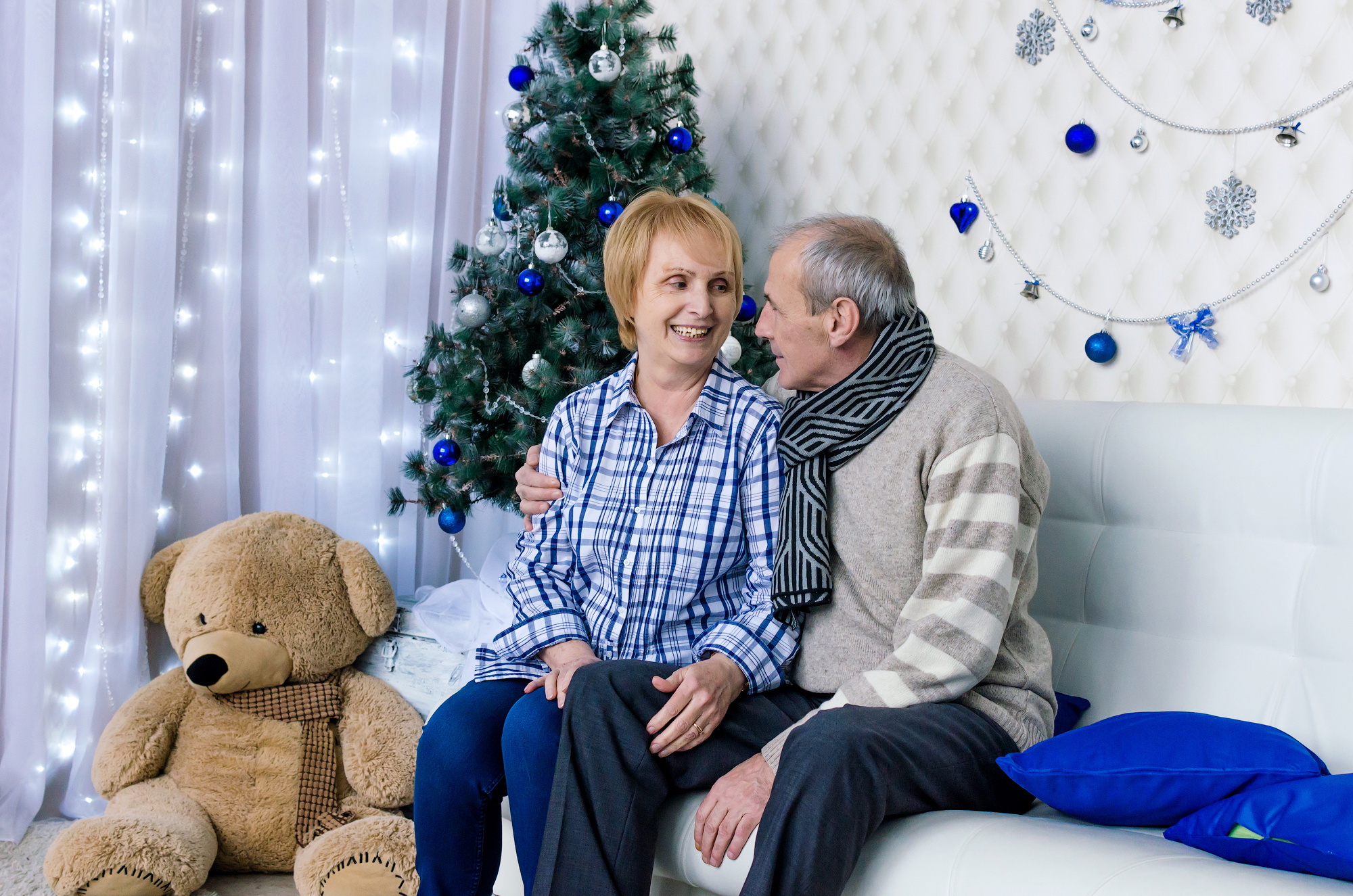 Новогодние фото. Студия. Майя Афзаал. Фотограф. Псков