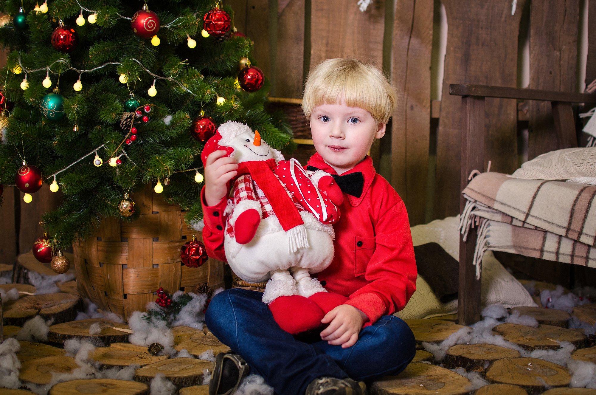 Новогодние фото. Студия. Майя Афзаал. Фотограф. Псков