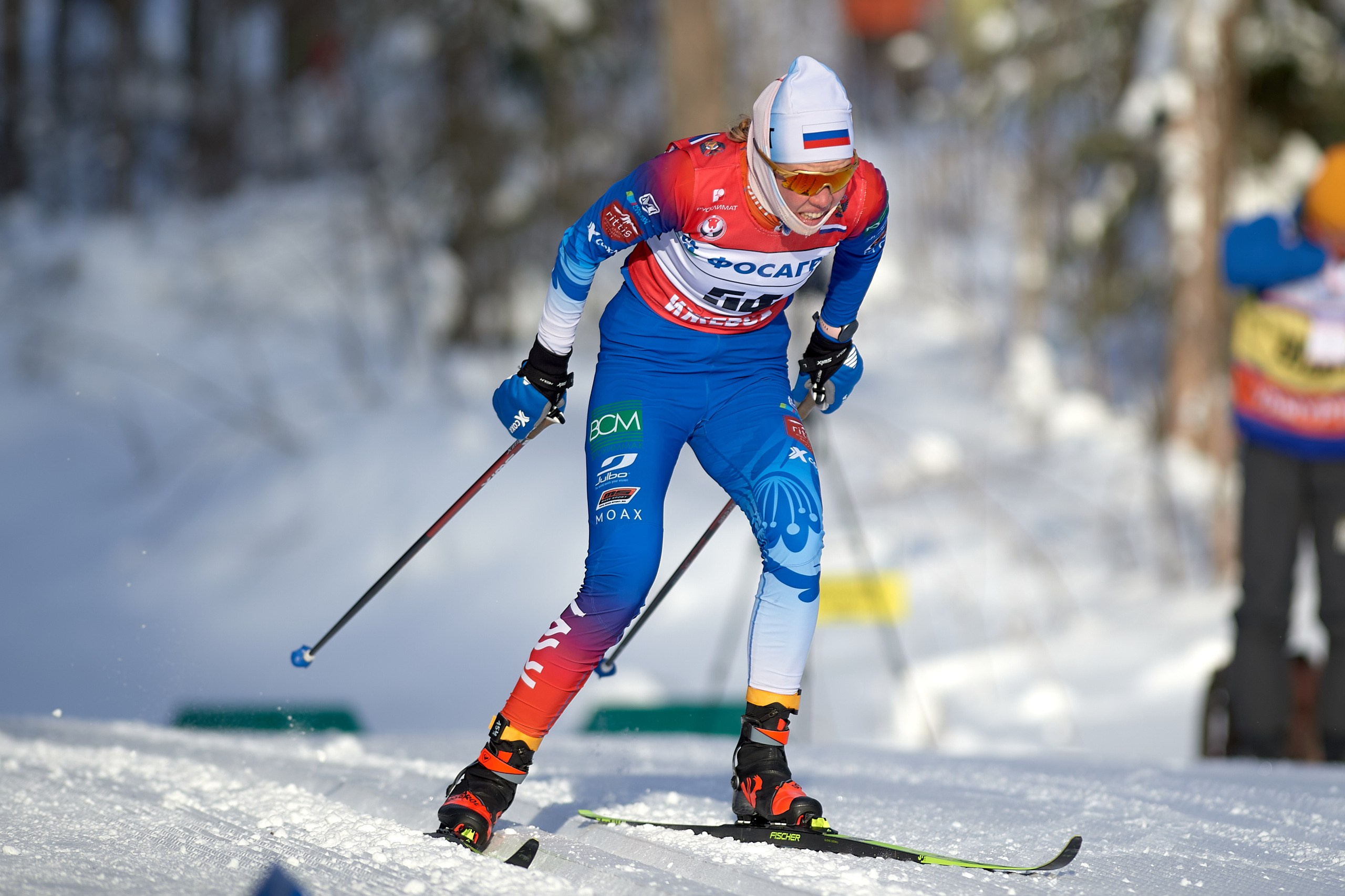 VI этап ФосАгро Кубка России по лыжным гонкам. Ижевск 25.01.2025 и 26.01.2025. Спортивный репортажный фотограф в Ижевске Сергей Мерзляков
