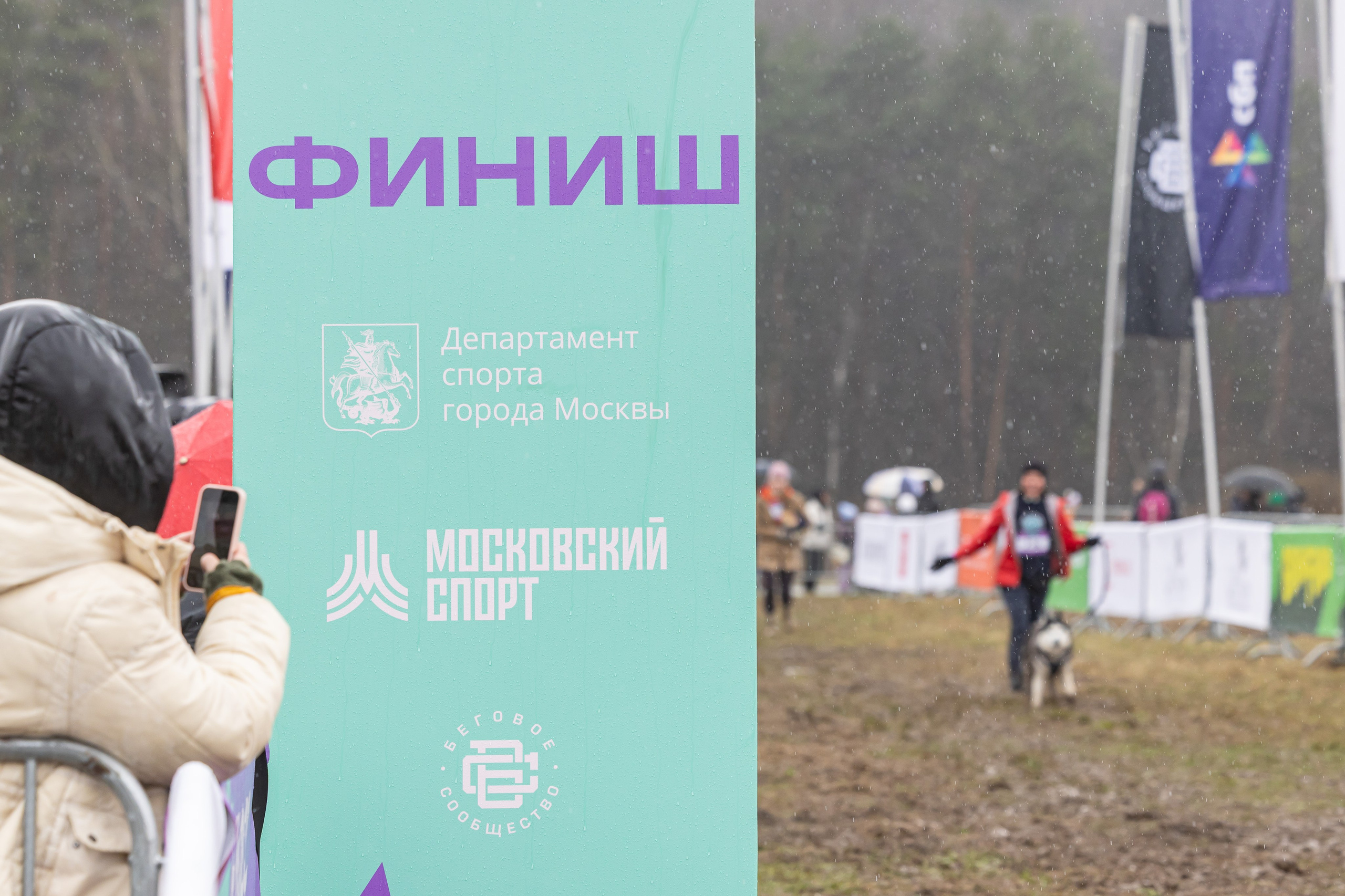 Кросс «Быстрый пёс» в Битцевском лесу. Фотограф Владимир Охрименко