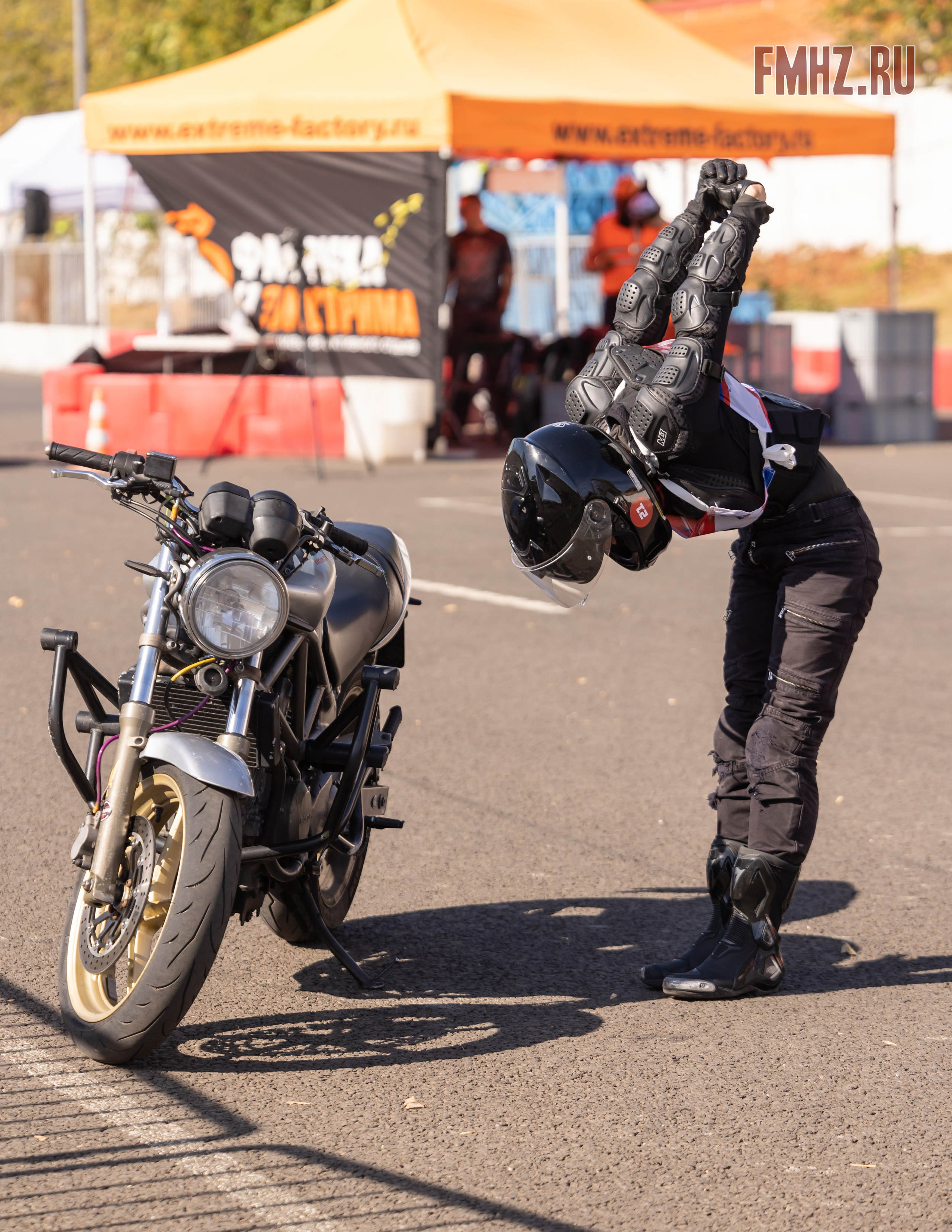 Соревнования по мотоджимхане на площадке Мосгортранс 15.09.2024. Фотограф Владимир Охрименко