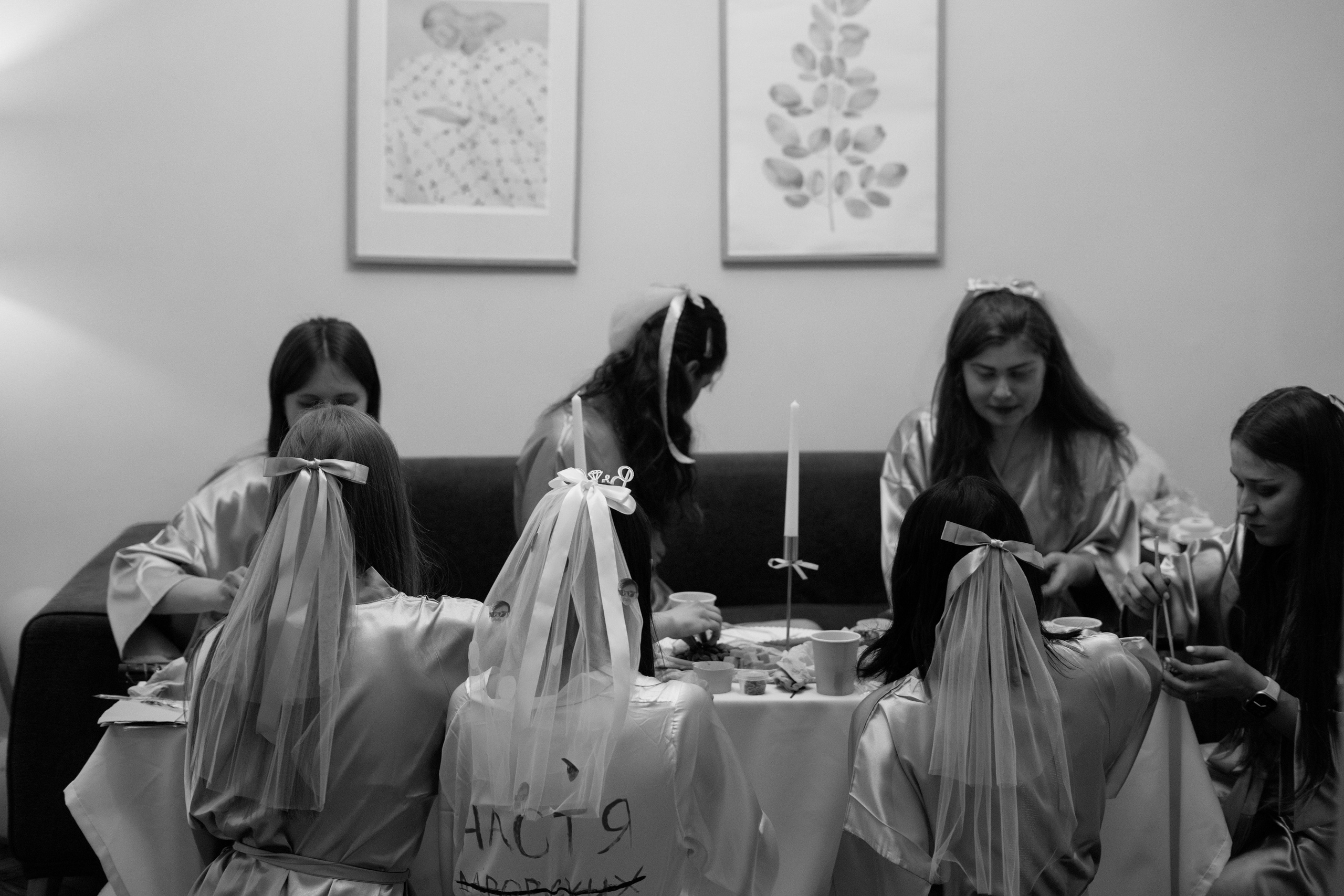 Девичник Анастасии. Свадебный и портретный фотограф в Санкт-Петербурге Софья Каркачева