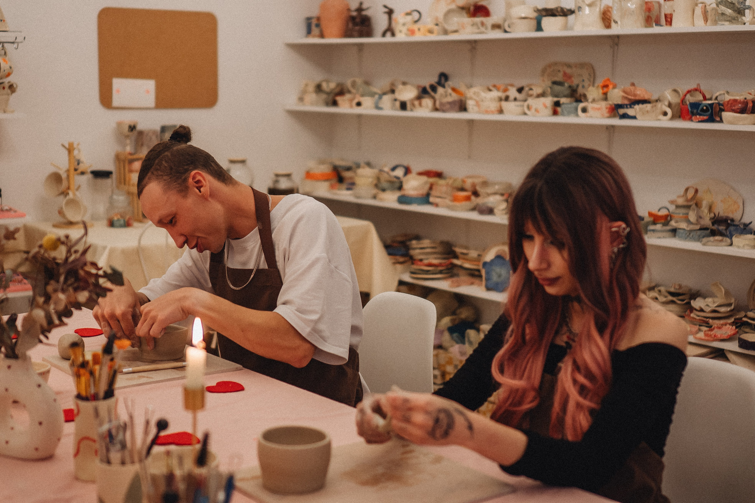 СВИДАНИЕ В ГОНЧАРНОЙ МАСТЕРСКОЙ. Профессиональный фотограф, Санкт-Петербург — Виктория Богомолова