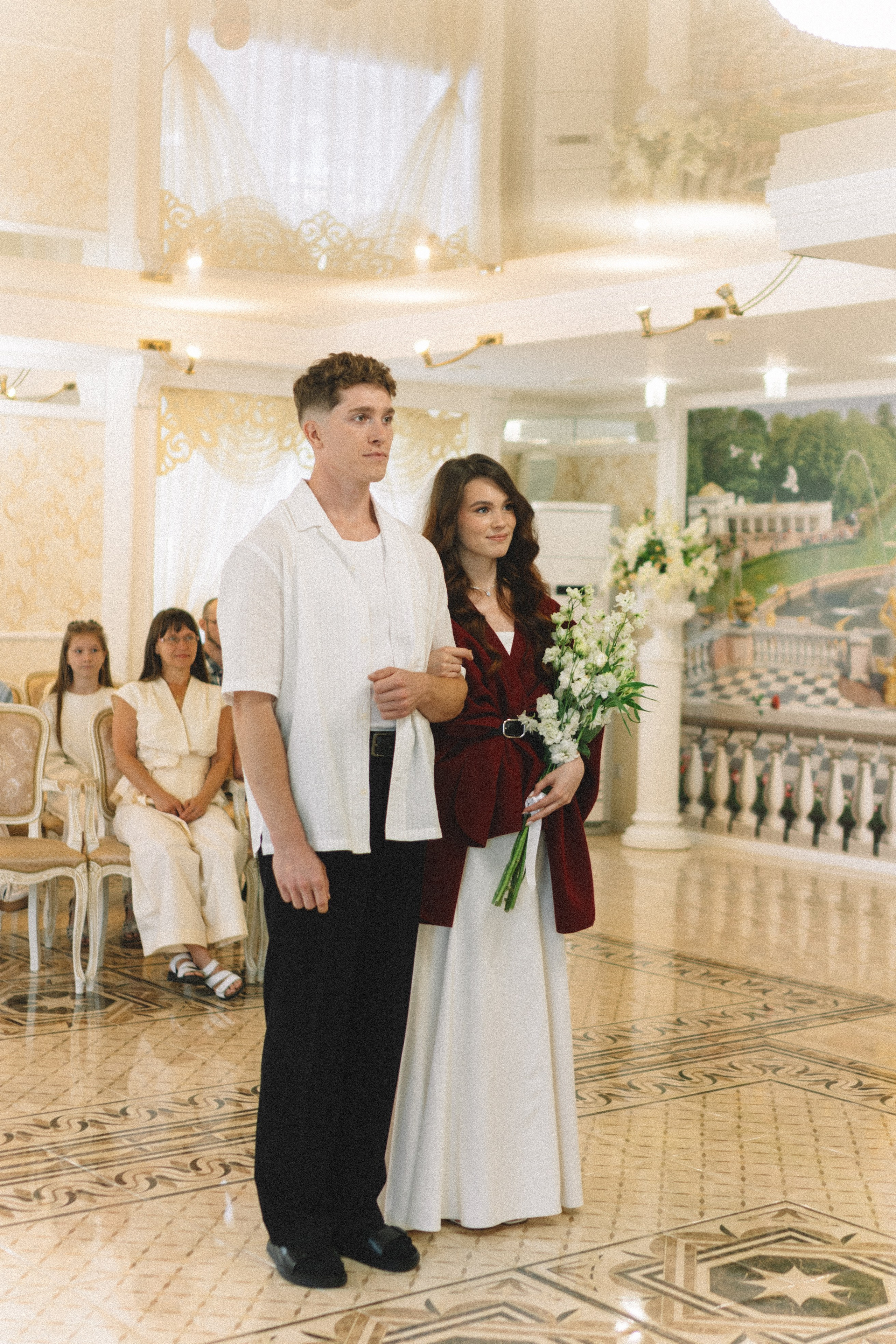 СВАДЕБНАЯ СЬЕМКА В ПЕТЕРГОФЕ И СЬЕМКА РЕПОРТАЖА В ЗАГСЕ ПЕТЕРГОФА. Профессиональный фотограф, Санкт-Петербург — Виктория Богомолова