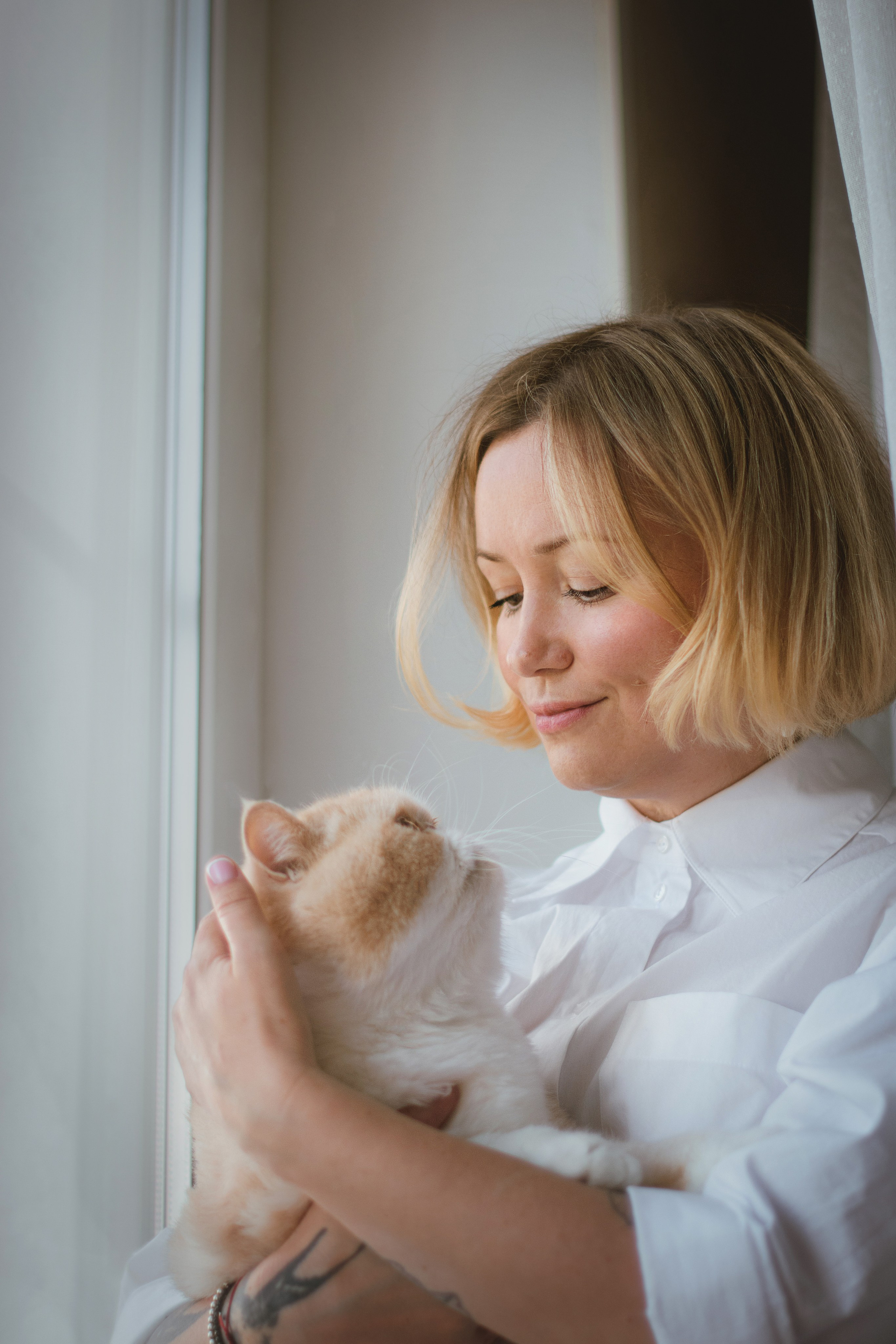 Домашняя фотосессия в Москве с животными. Фотограф собак, анималист в Москве Кира Яковлева