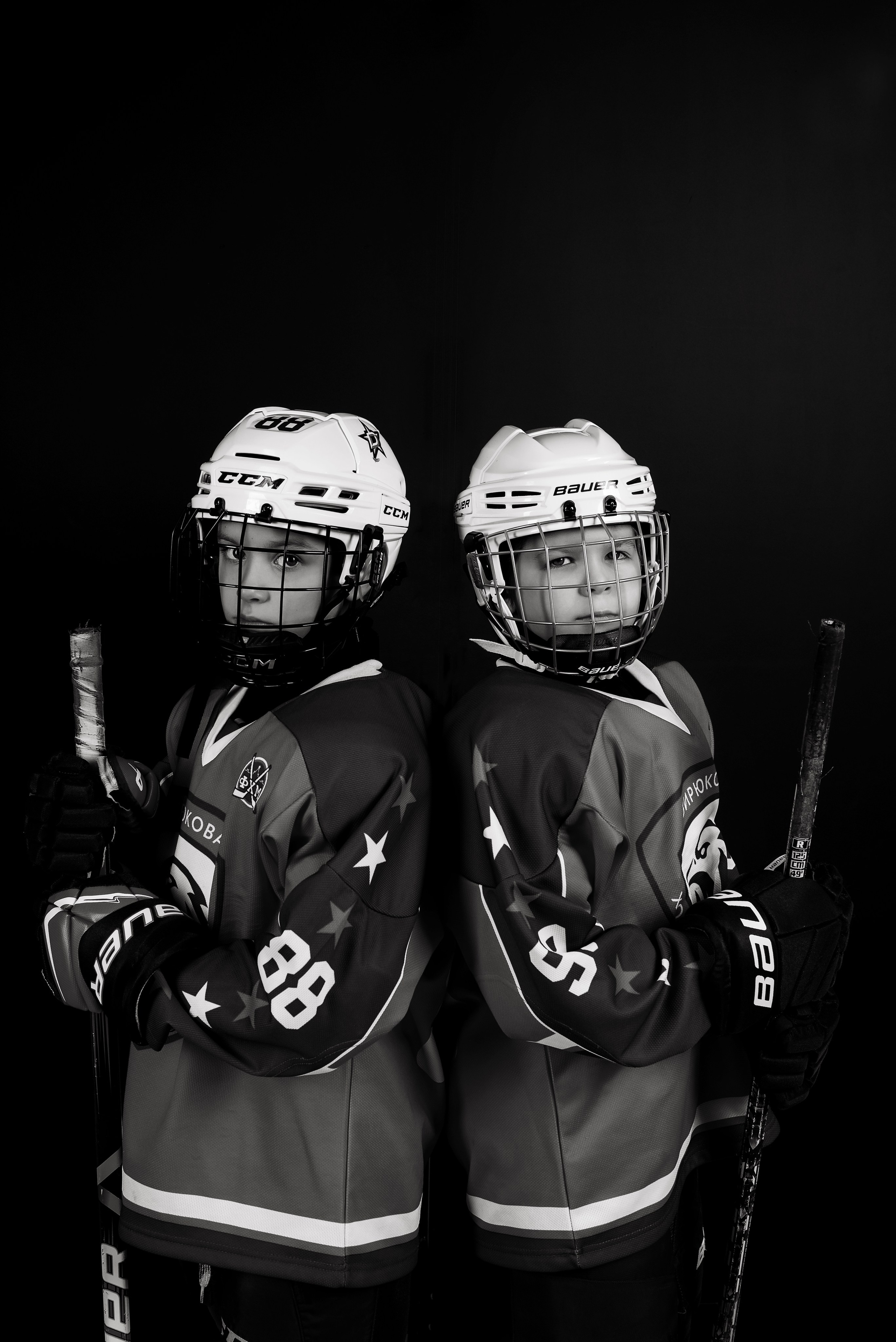 Хоккей — Гимнастика групповая съемка. Детский фотограф в Долгопрудном и Москве