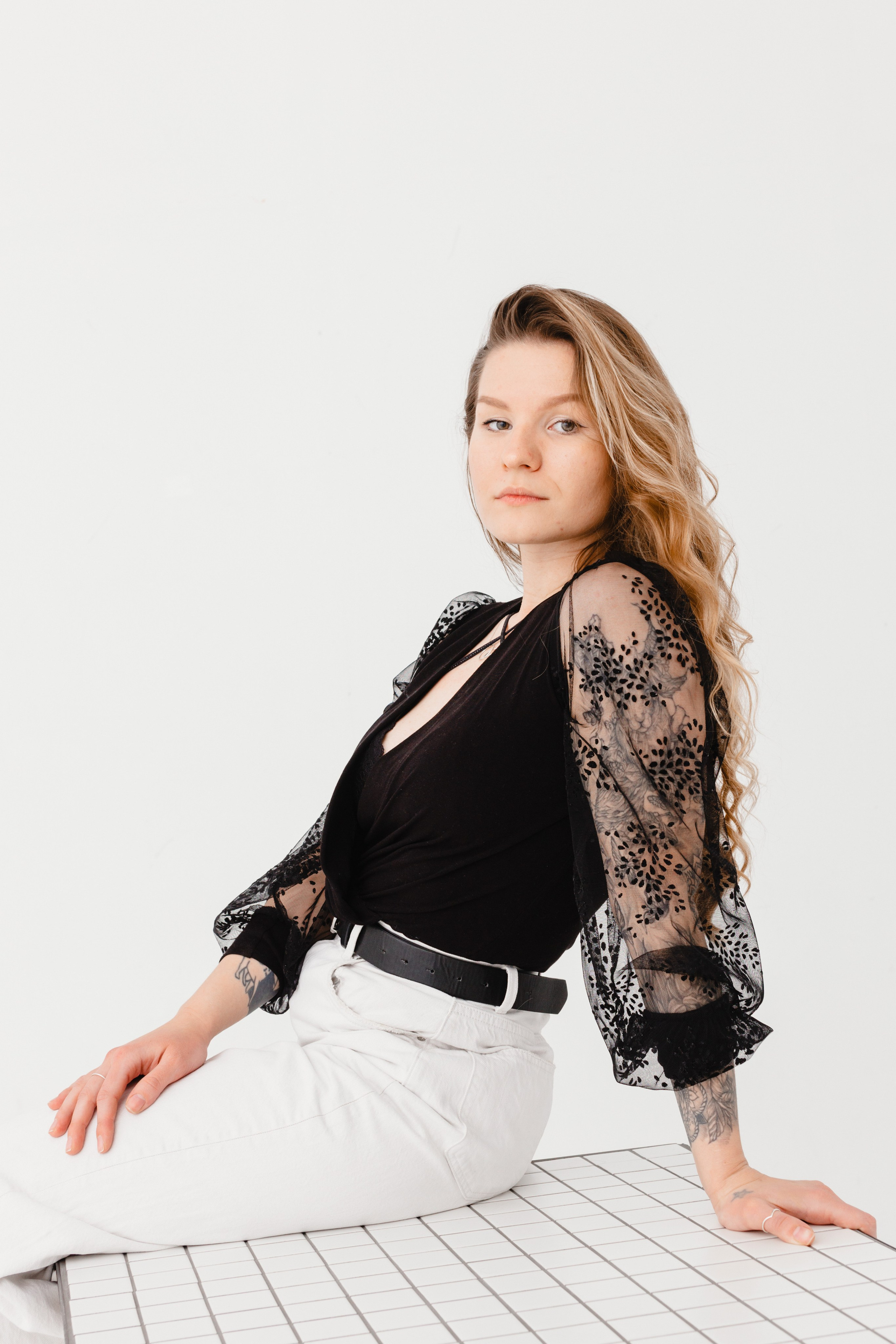 Маша в студии. Портретный и концертный фотограф в Москве Тугарин Александр