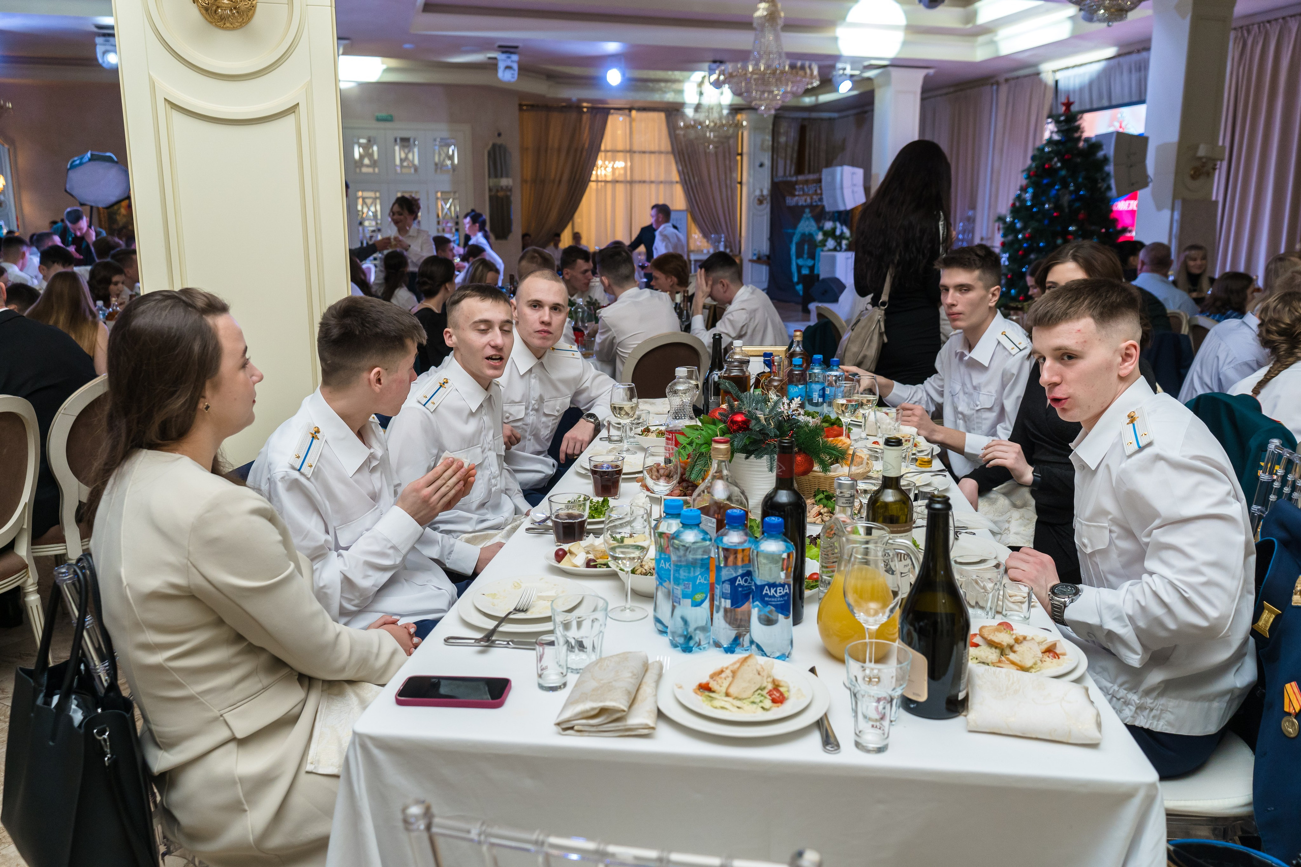 Фотосъемка выпуска военной академии и вручение дипломов