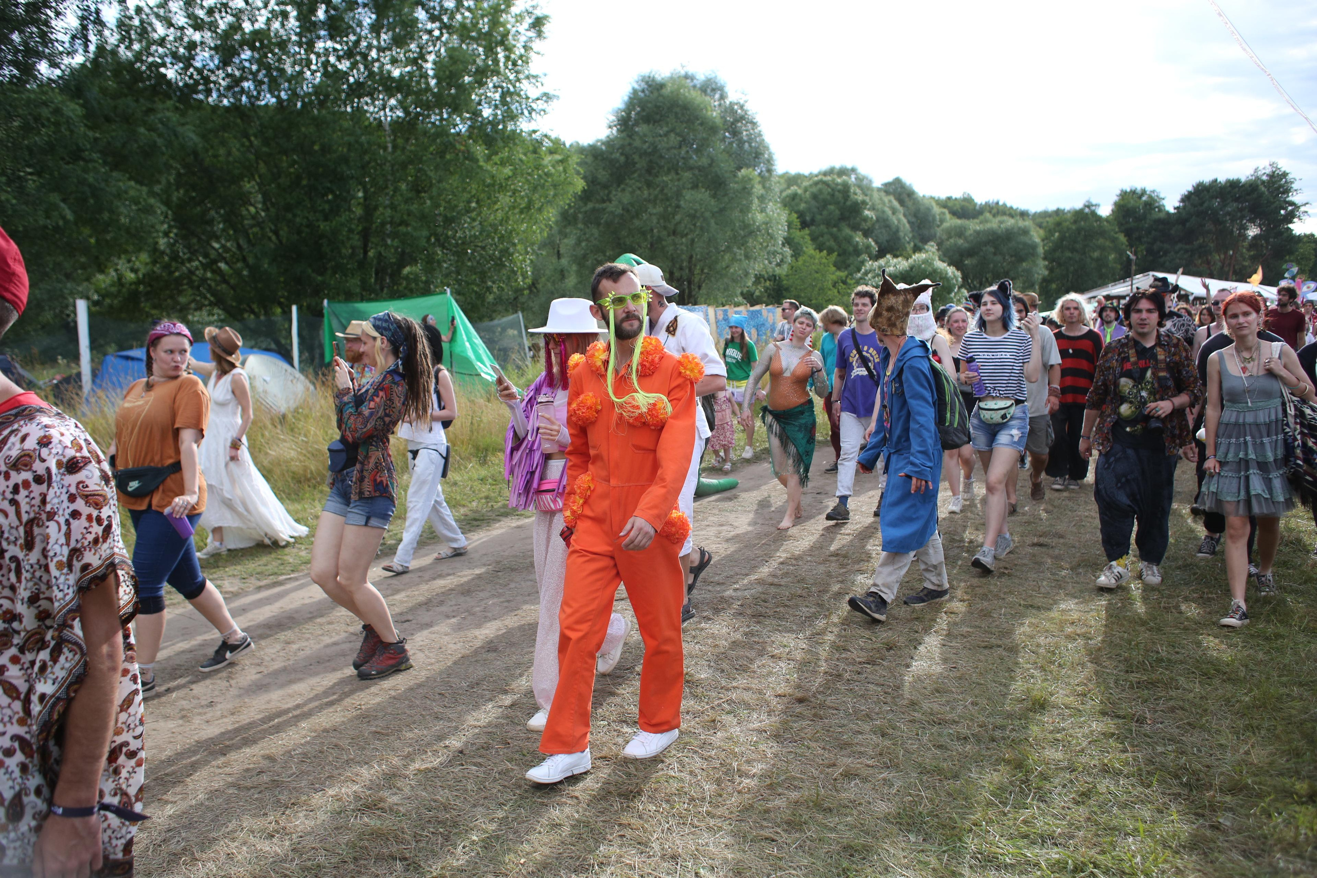 Карнавал на фестивале Бессонница