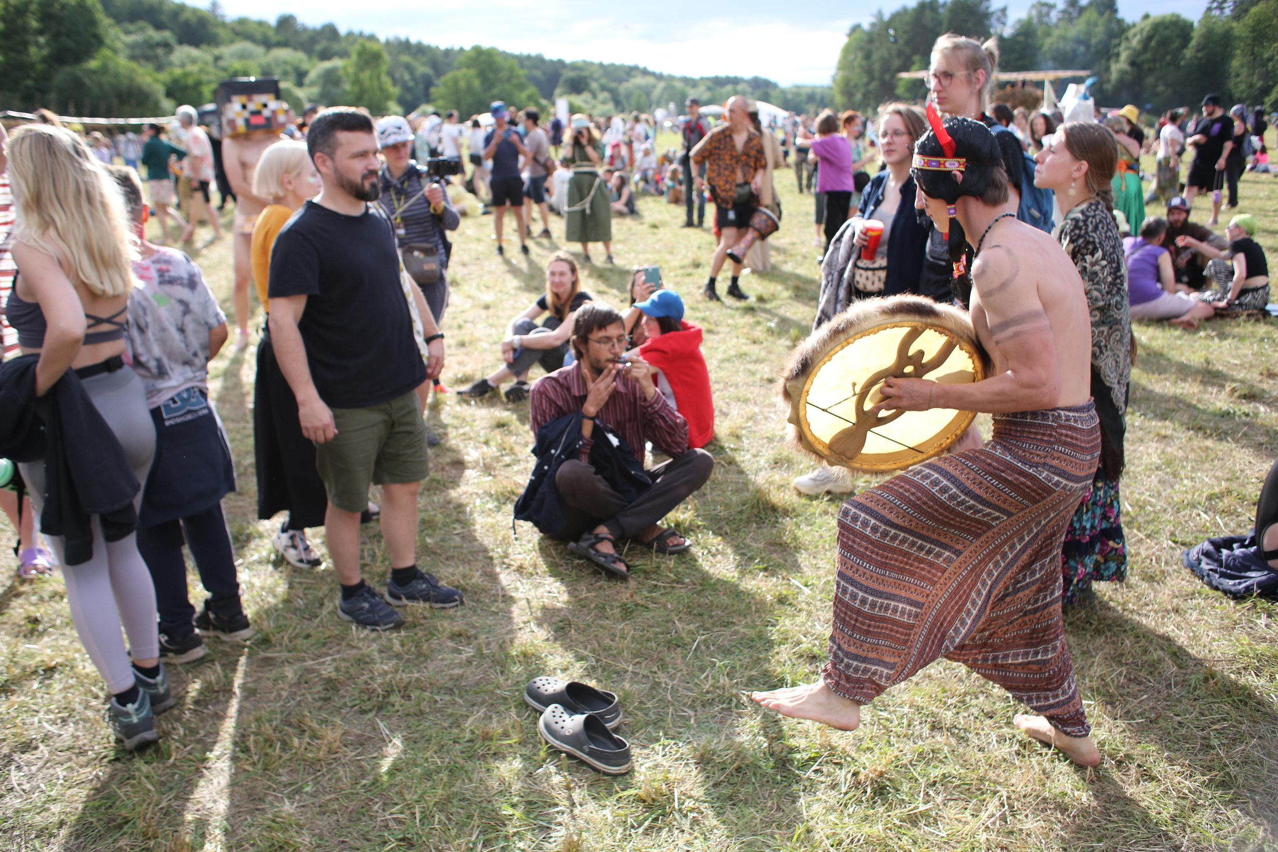 Карнавал на фестивале Бессонница