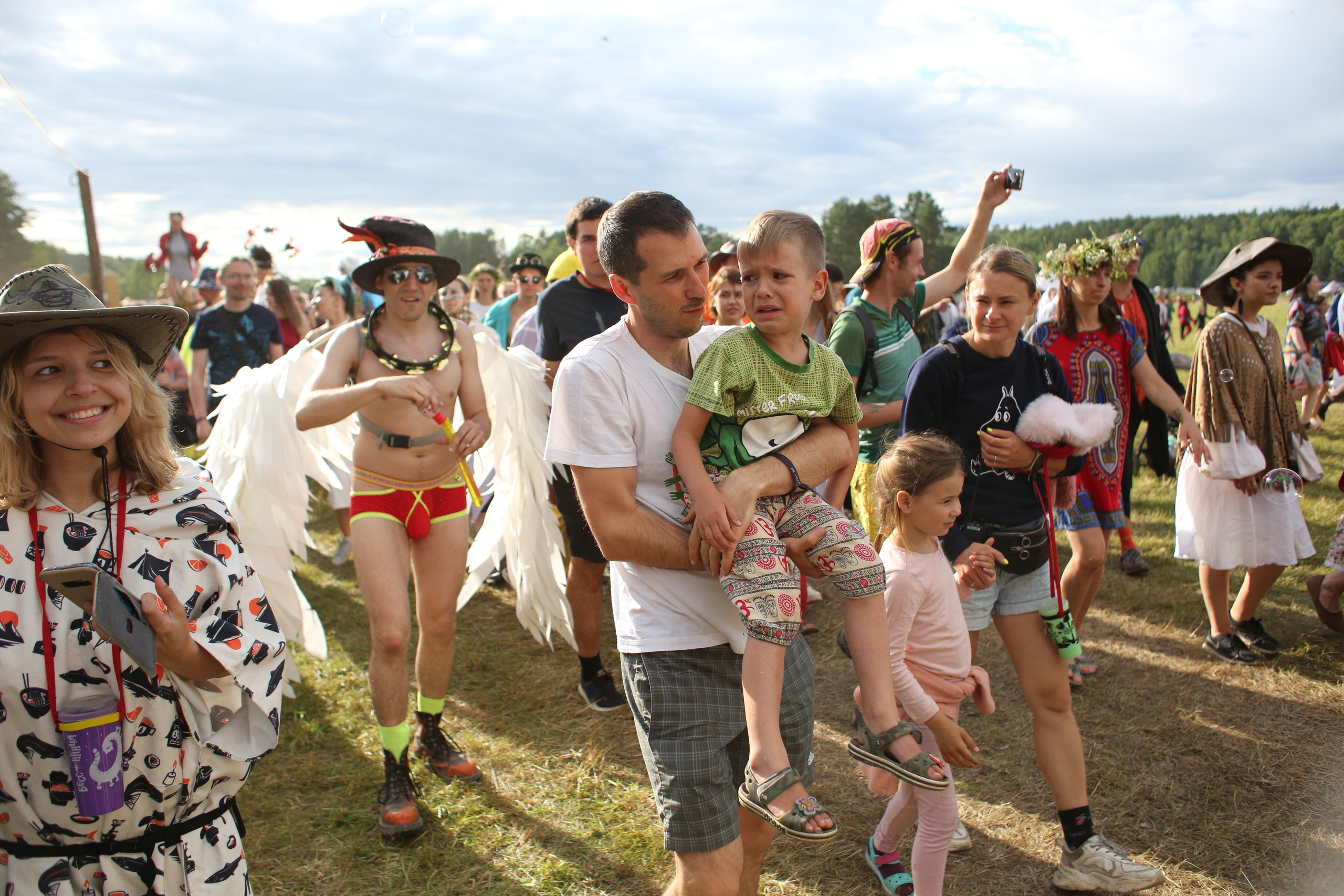 Карнавал на фестивале Бессонница