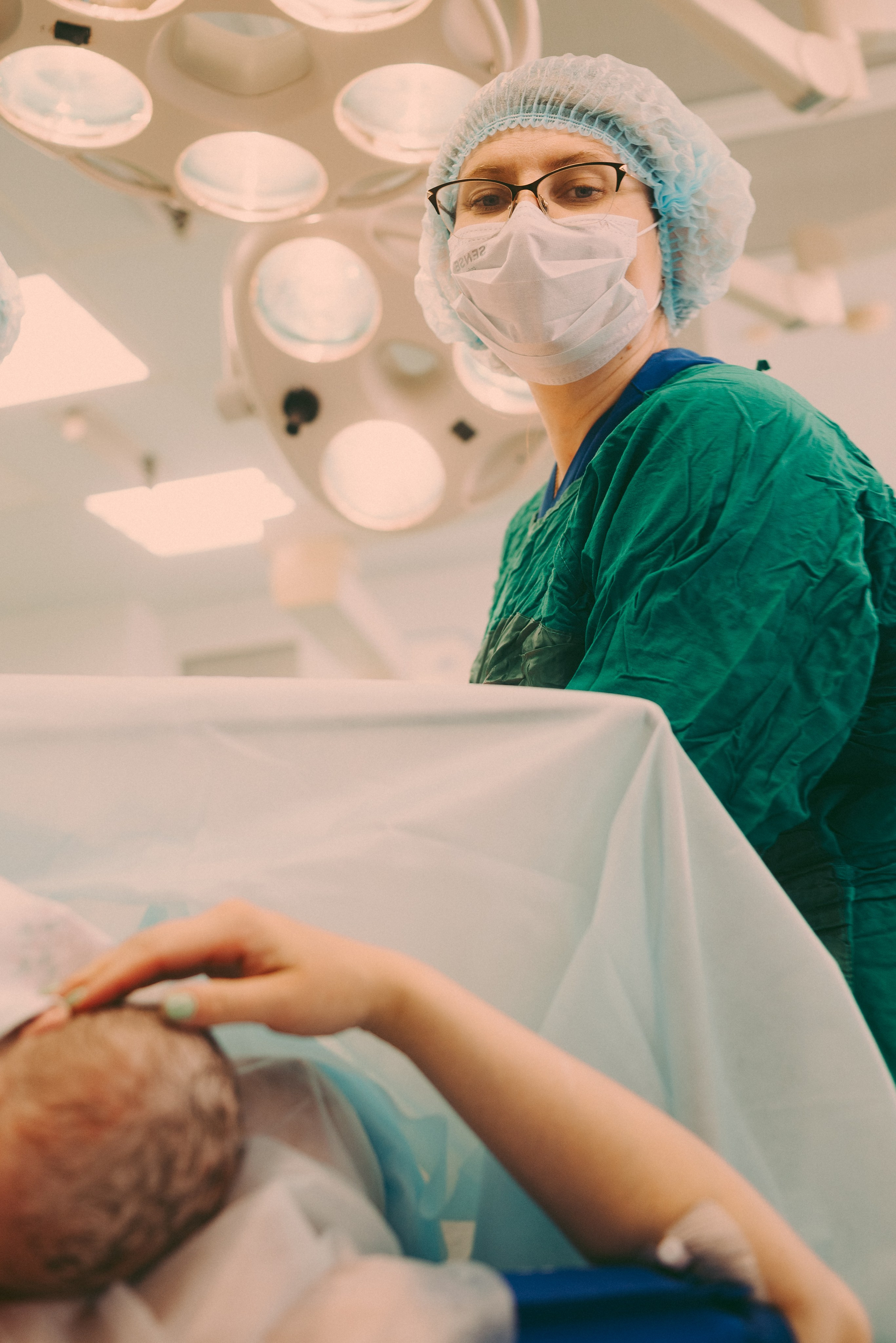 Съёмка рождения. Фотоведьма Дарья Нечинская