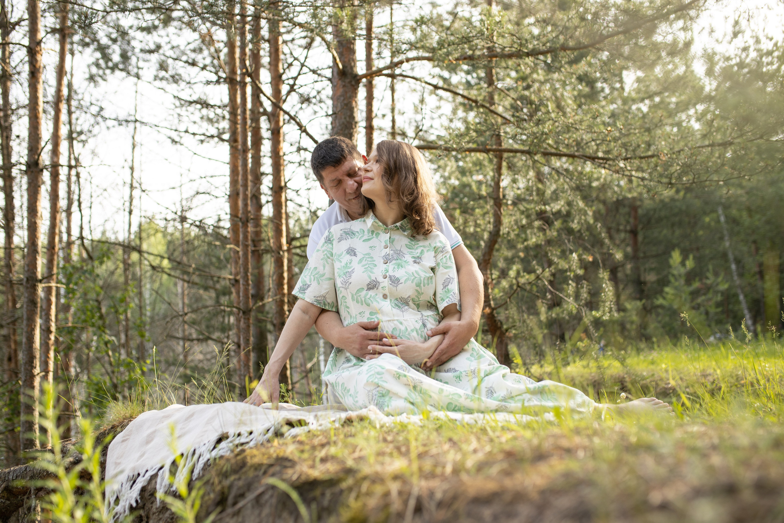 Фотосессия беременности на карьере. Фотограф в Железнодорожном и Балашихе