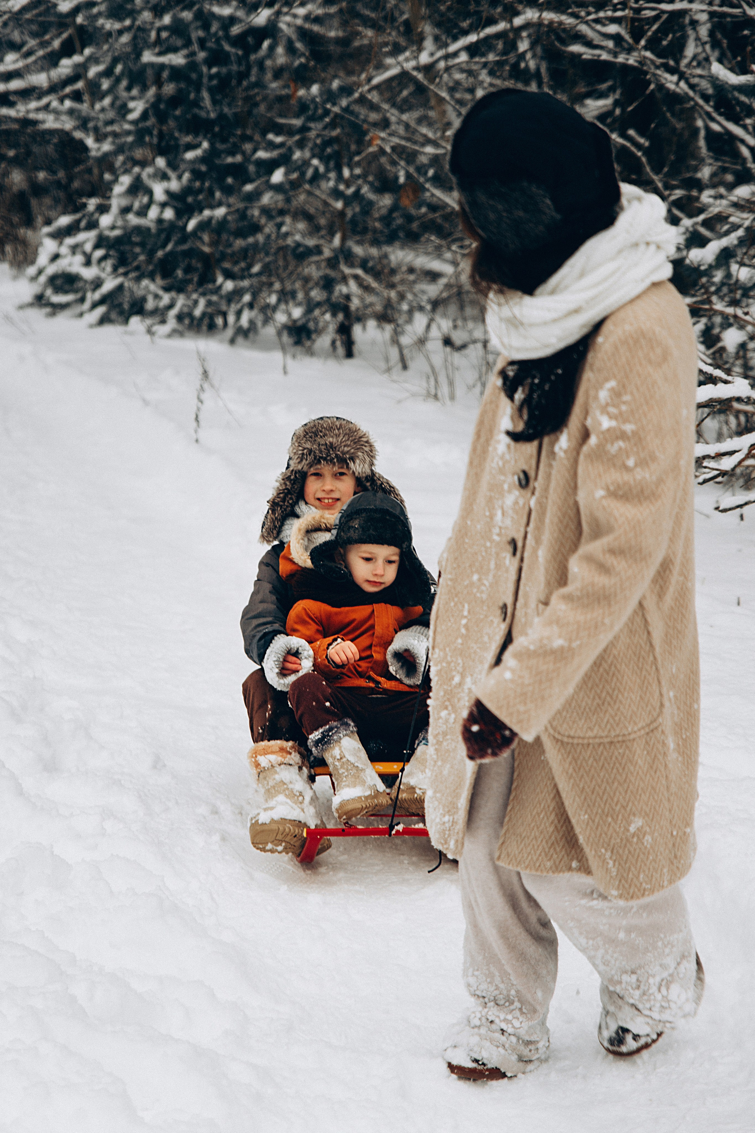 Зимние радости. Репортажный и детский фотограф в Минске