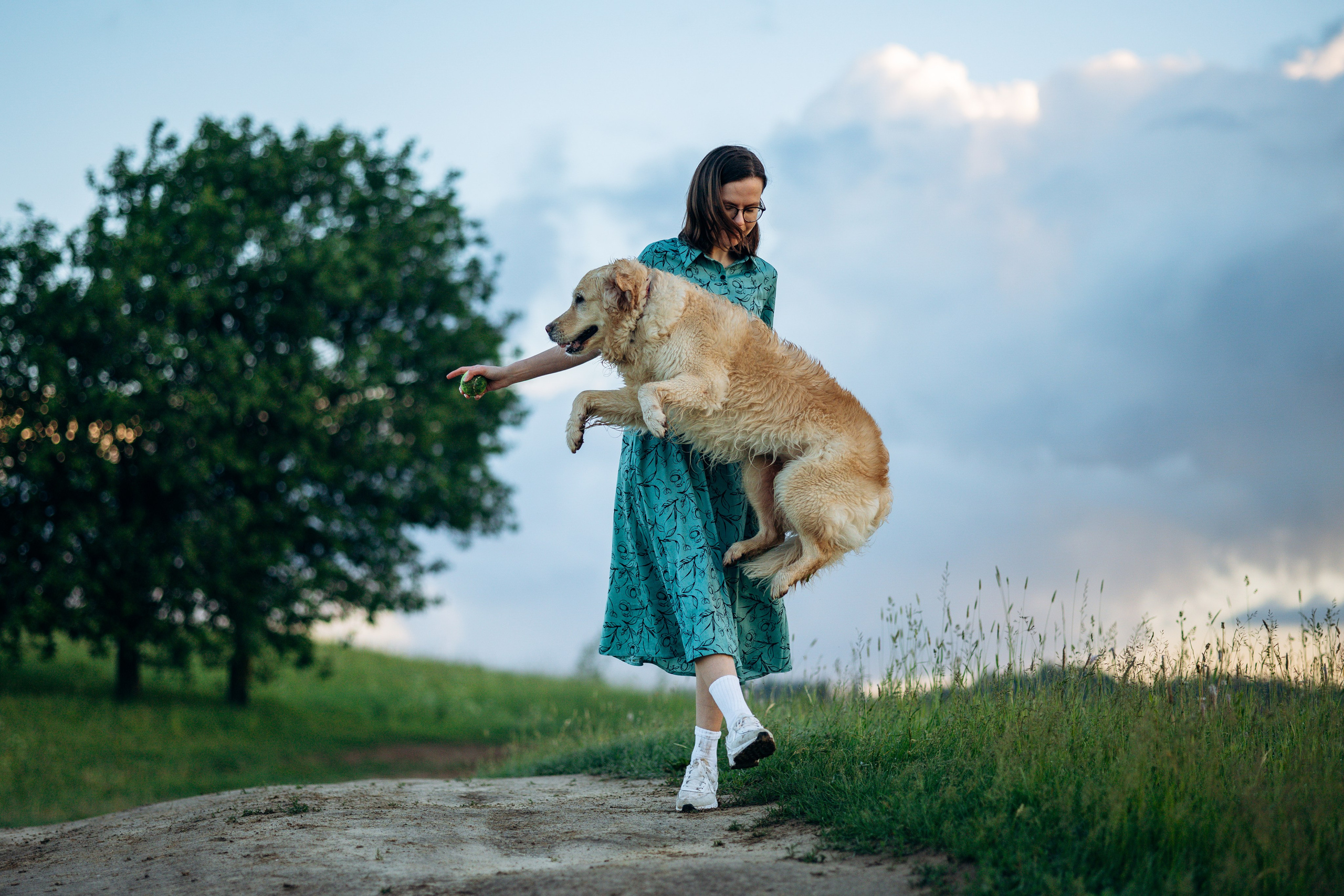 Юля и Руби. Фотограф — Анималист | Санкт-Петербург