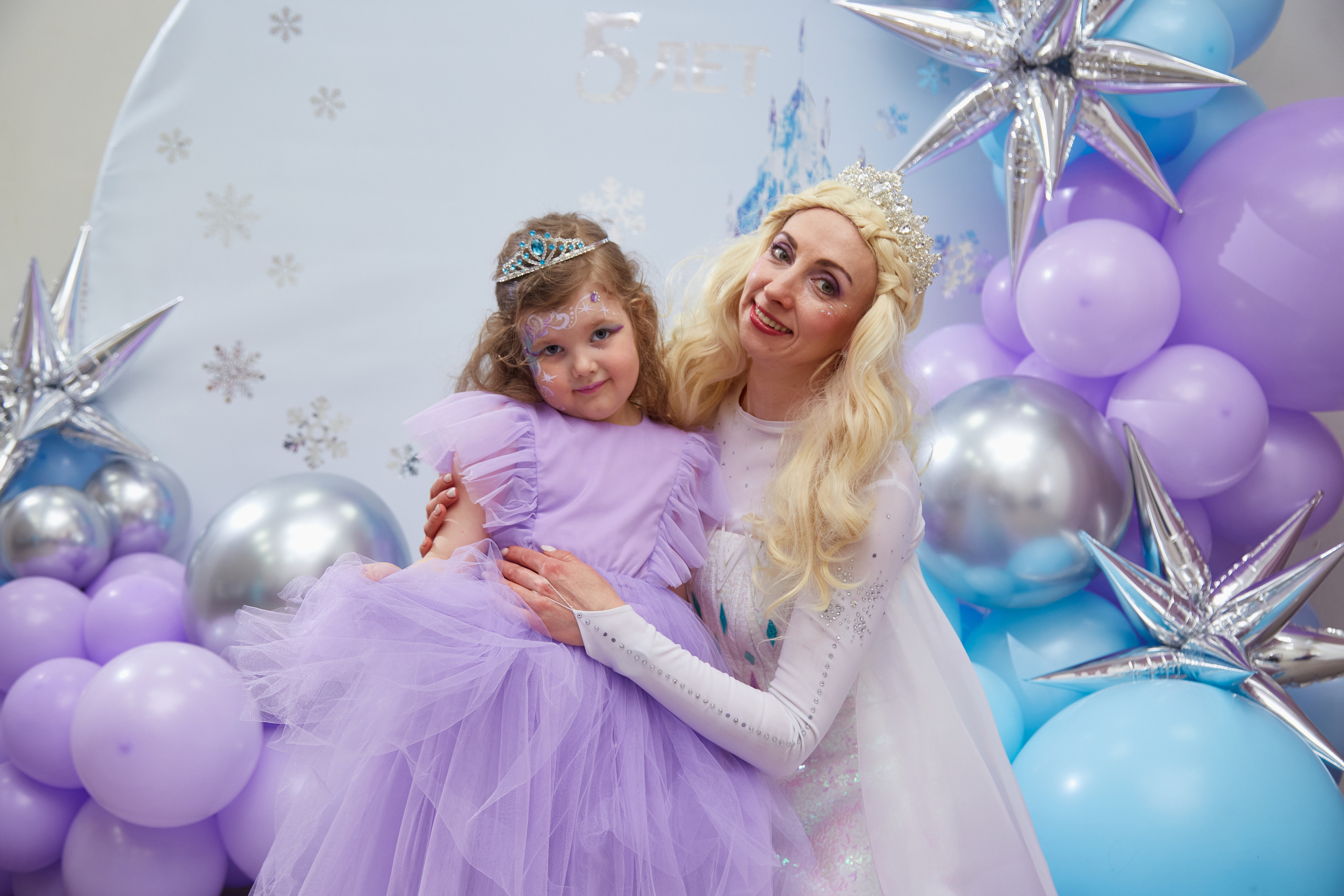 Майя. 5 лет. Детский праздник. Холодное Сердце. Свадебный фотограф Москва и Московская область Борисов Сергей