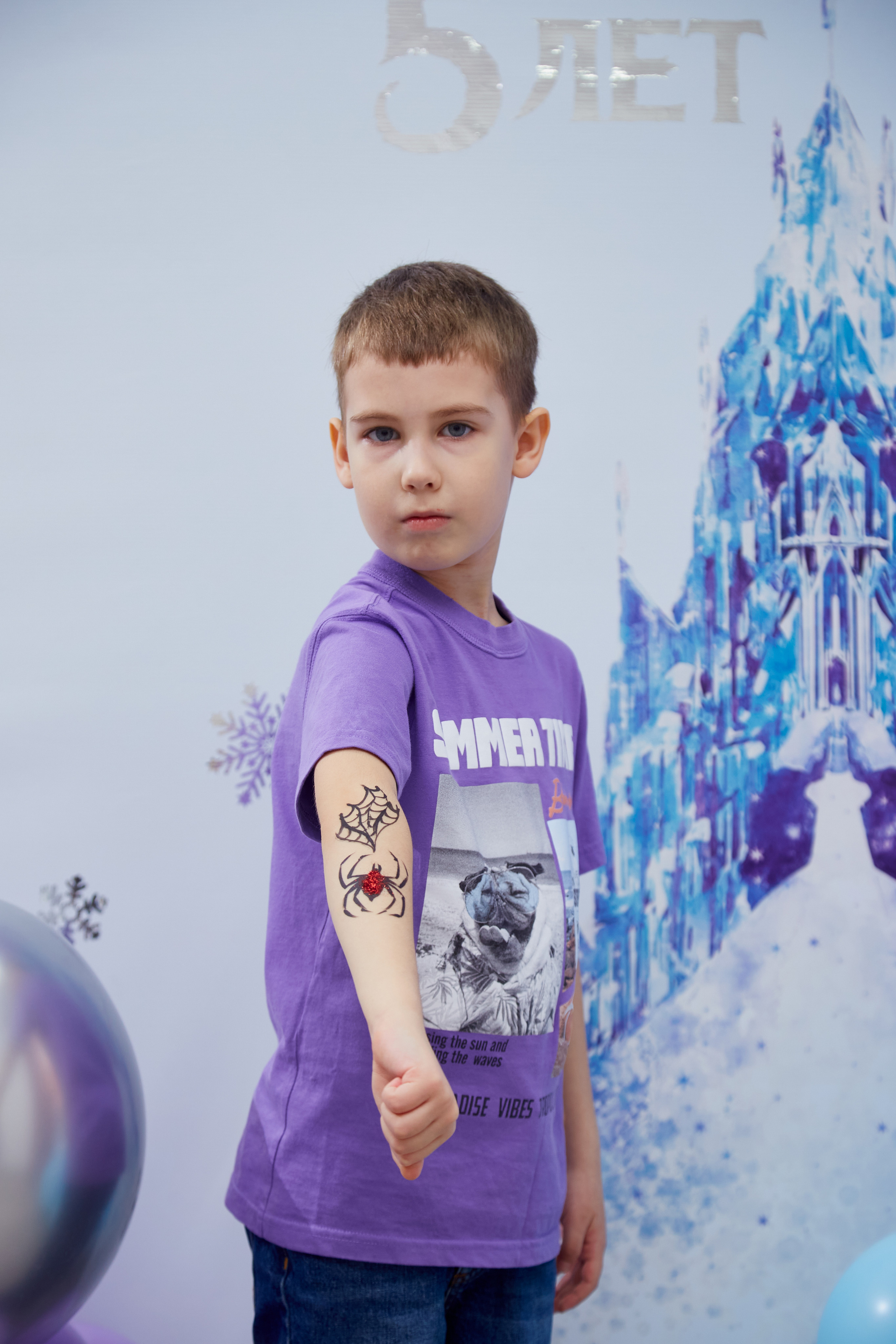 Майя. 5 лет. Детский праздник. Холодное Сердце. Свадебный фотограф Москва и Московская область Борисов Сергей