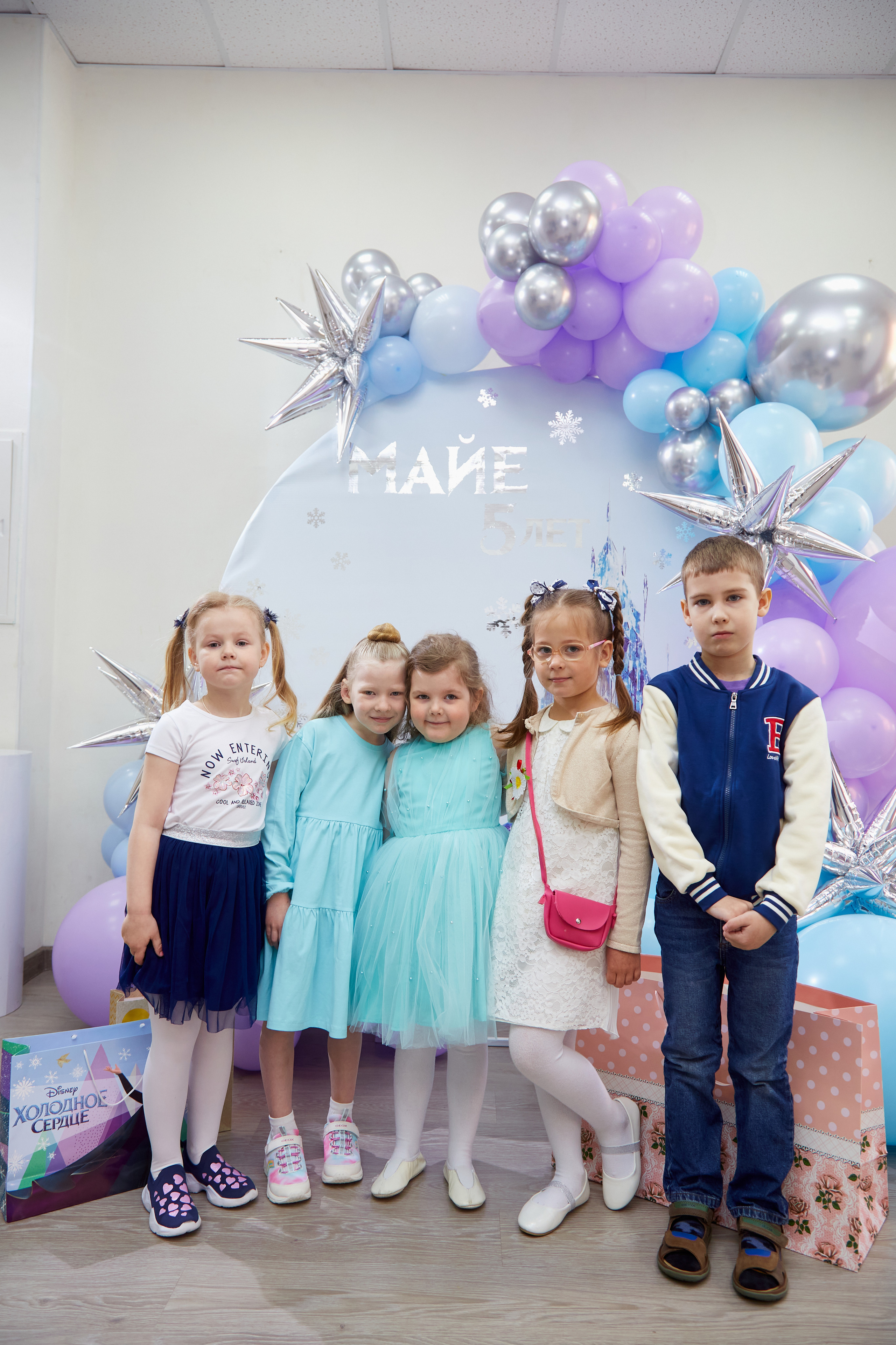 Майя. 5 лет. Детский праздник. Холодное Сердце. Свадебный фотограф Москва и Московская область Борисов Сергей