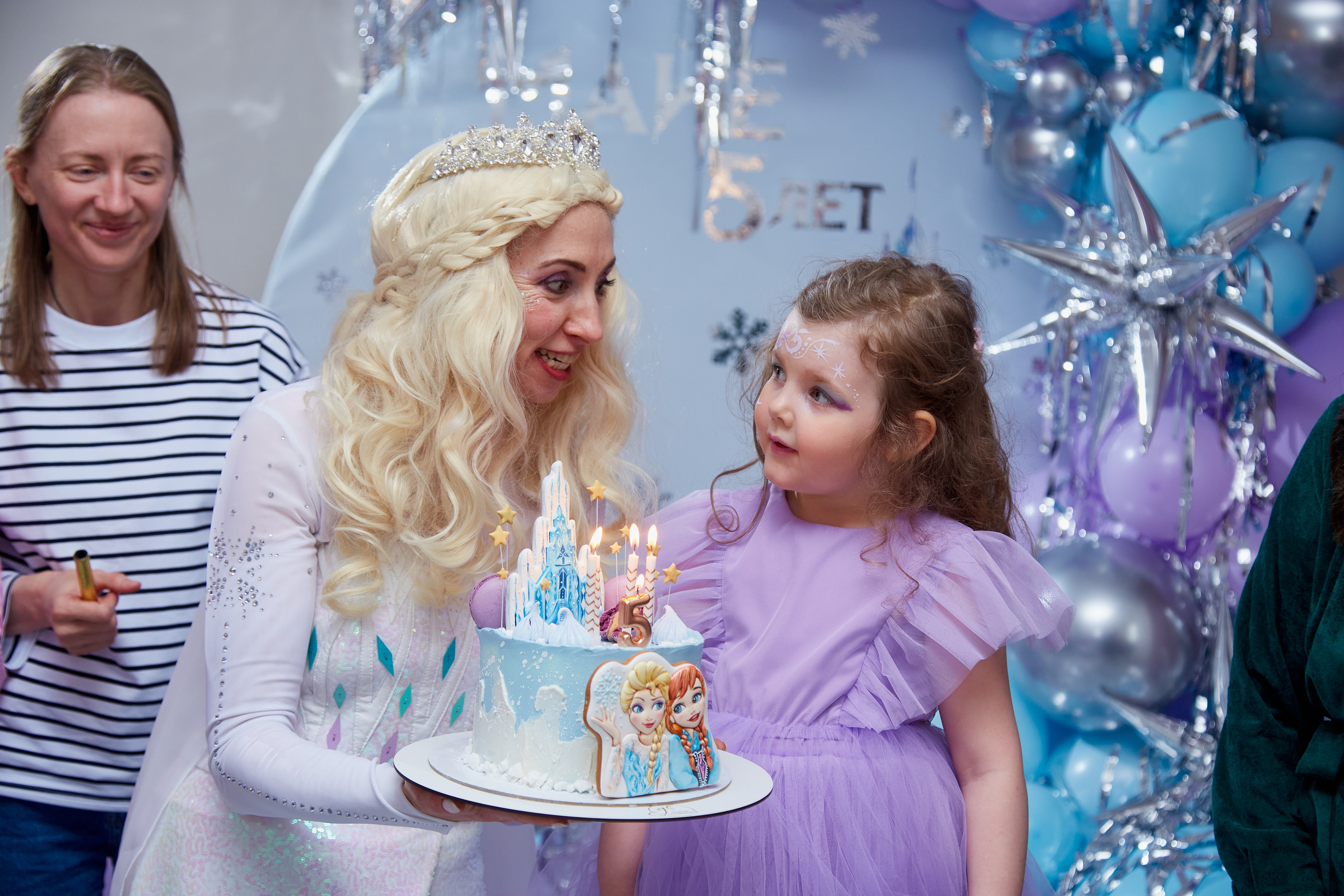 Майя. 5 лет. Детский праздник. Холодное Сердце. Свадебный фотограф Москва и Московская область Борисов Сергей