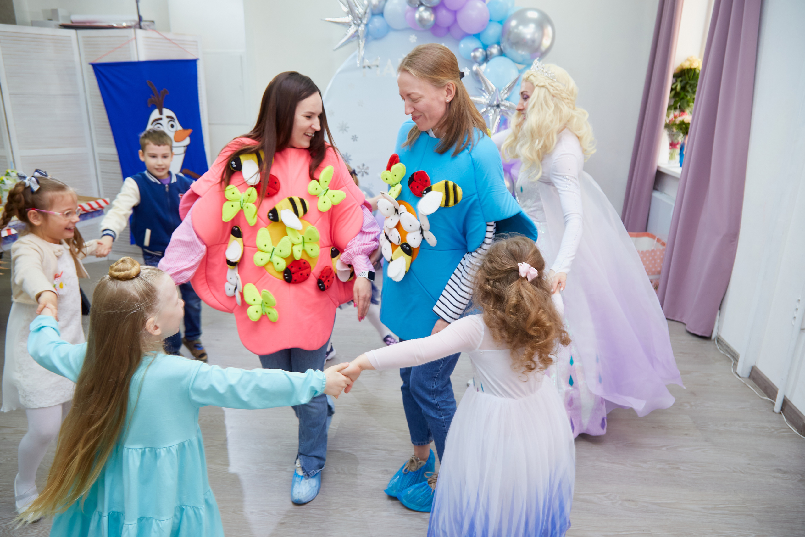 Майя. 5 лет. Детский праздник. Холодное Сердце. Свадебный фотограф Москва и Московская область Борисов Сергей
