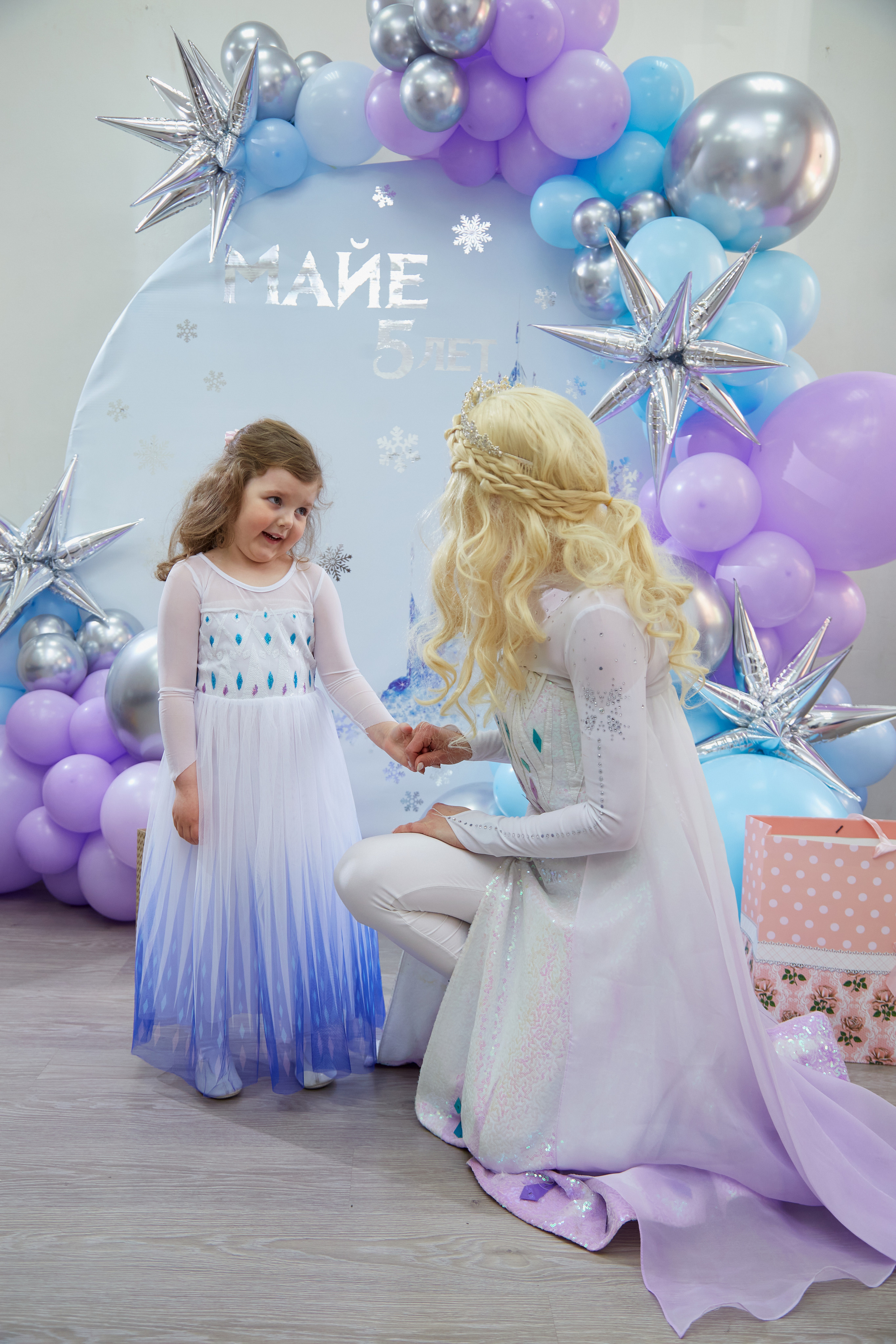 Майя. 5 лет. Детский праздник. Холодное Сердце. Свадебный фотограф Москва и Московская область Борисов Сергей