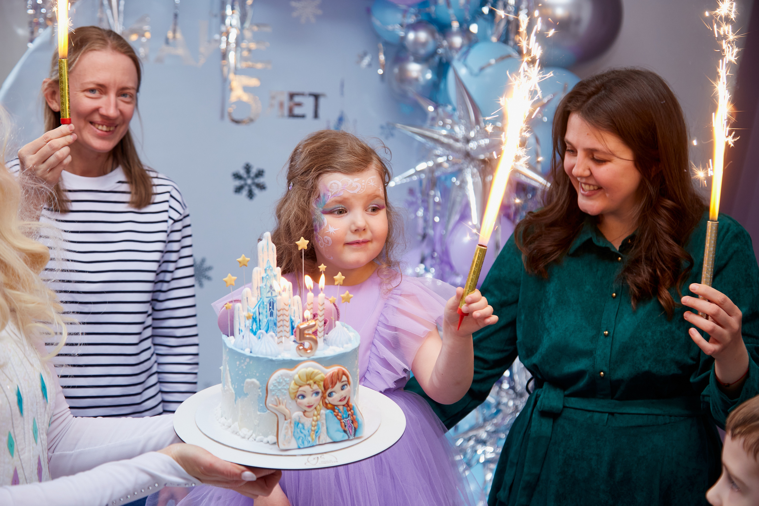 Майя. 5 лет. Детский праздник. Холодное Сердце. Свадебный фотограф Москва и Московская область Борисов Сергей