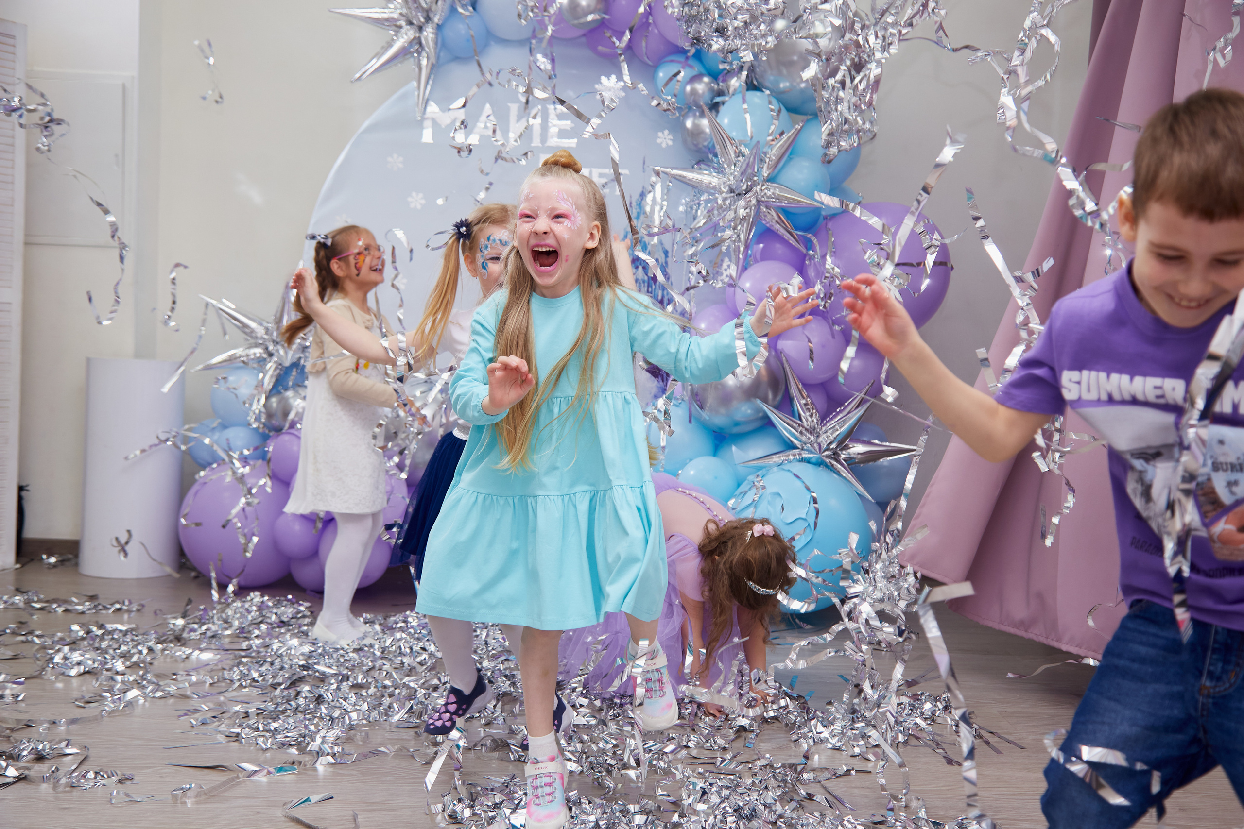 Майя. 5 лет. Детский праздник. Холодное Сердце. Свадебный фотограф Москва и Московская область Борисов Сергей