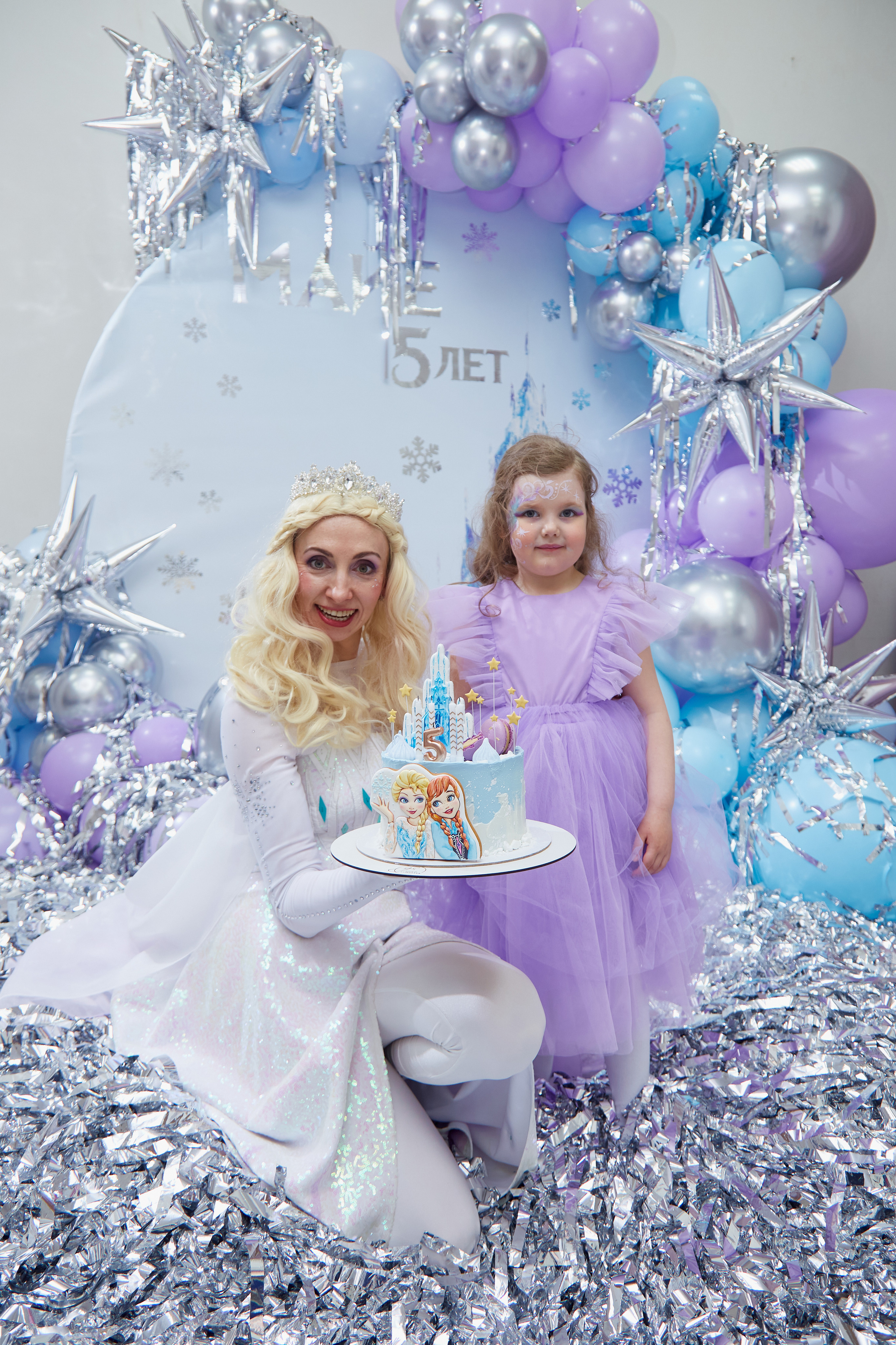 Майя. 5 лет. Детский праздник. Холодное Сердце. Свадебный фотограф Москва и Московская область Борисов Сергей