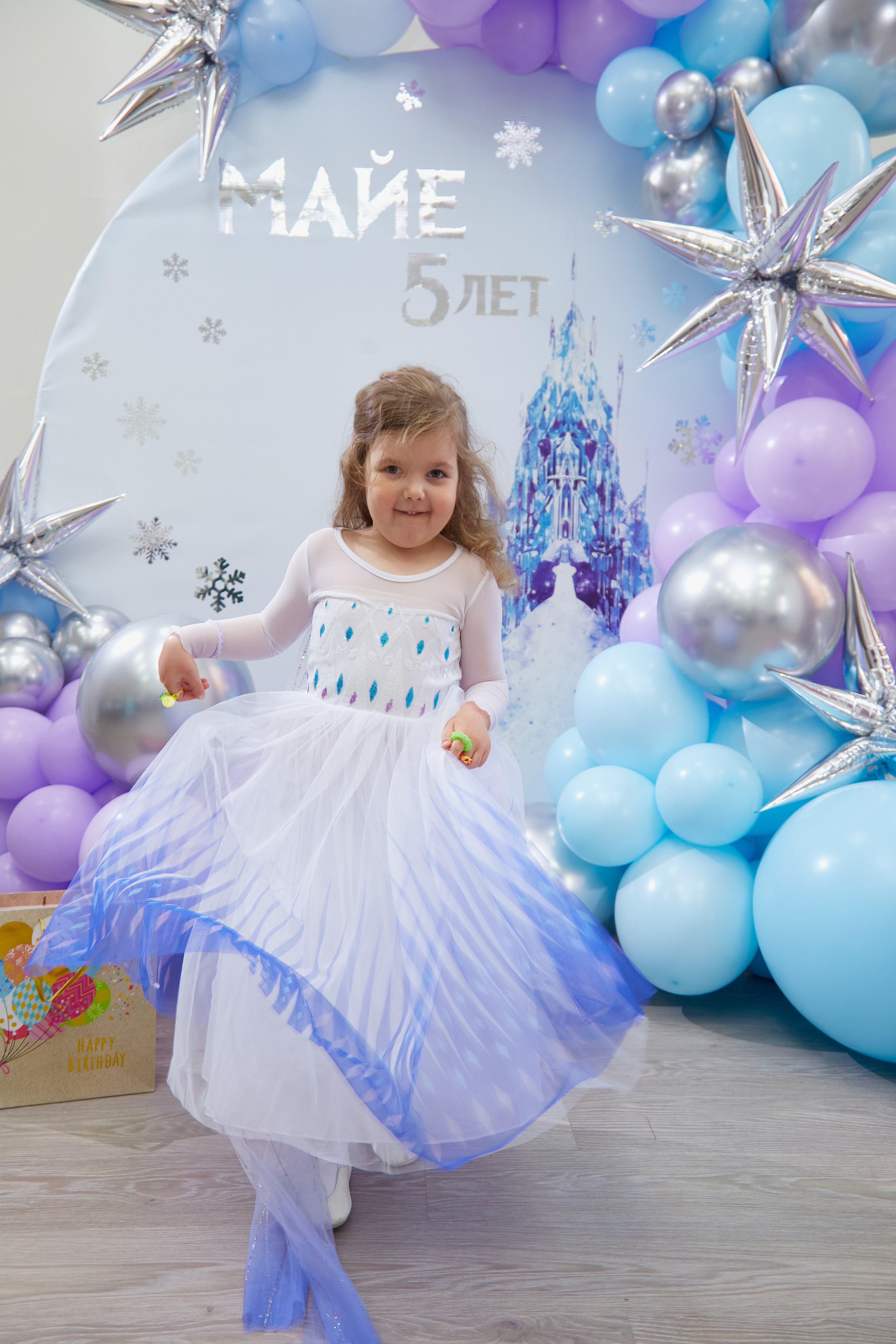 Майя. 5 лет. Детский праздник. Холодное Сердце. Свадебный фотограф Москва и Московская область Борисов Сергей